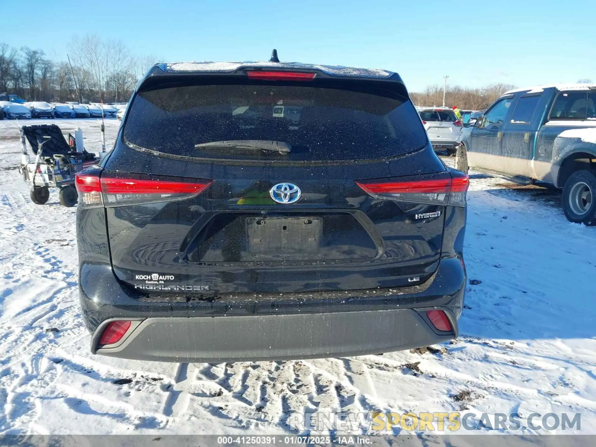 16 fotografías del automóvil dañado 5TDBBRCH7LS504782 TOYOTA HIGHLANDER 2020