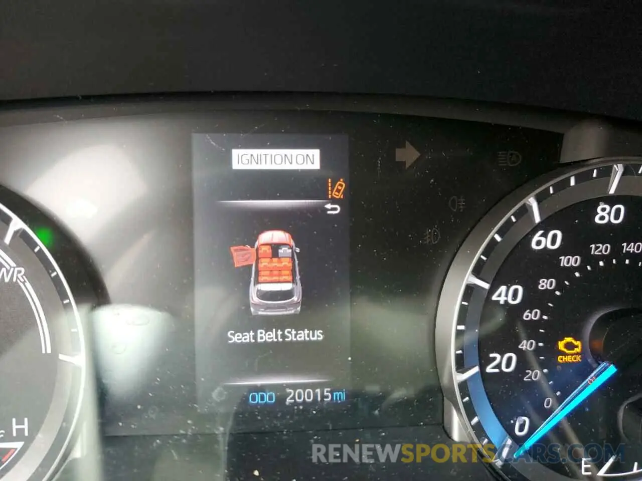 8 fotografías del automóvil dañado 5TDBBRCH7LS511960 TOYOTA HIGHLANDER 2020