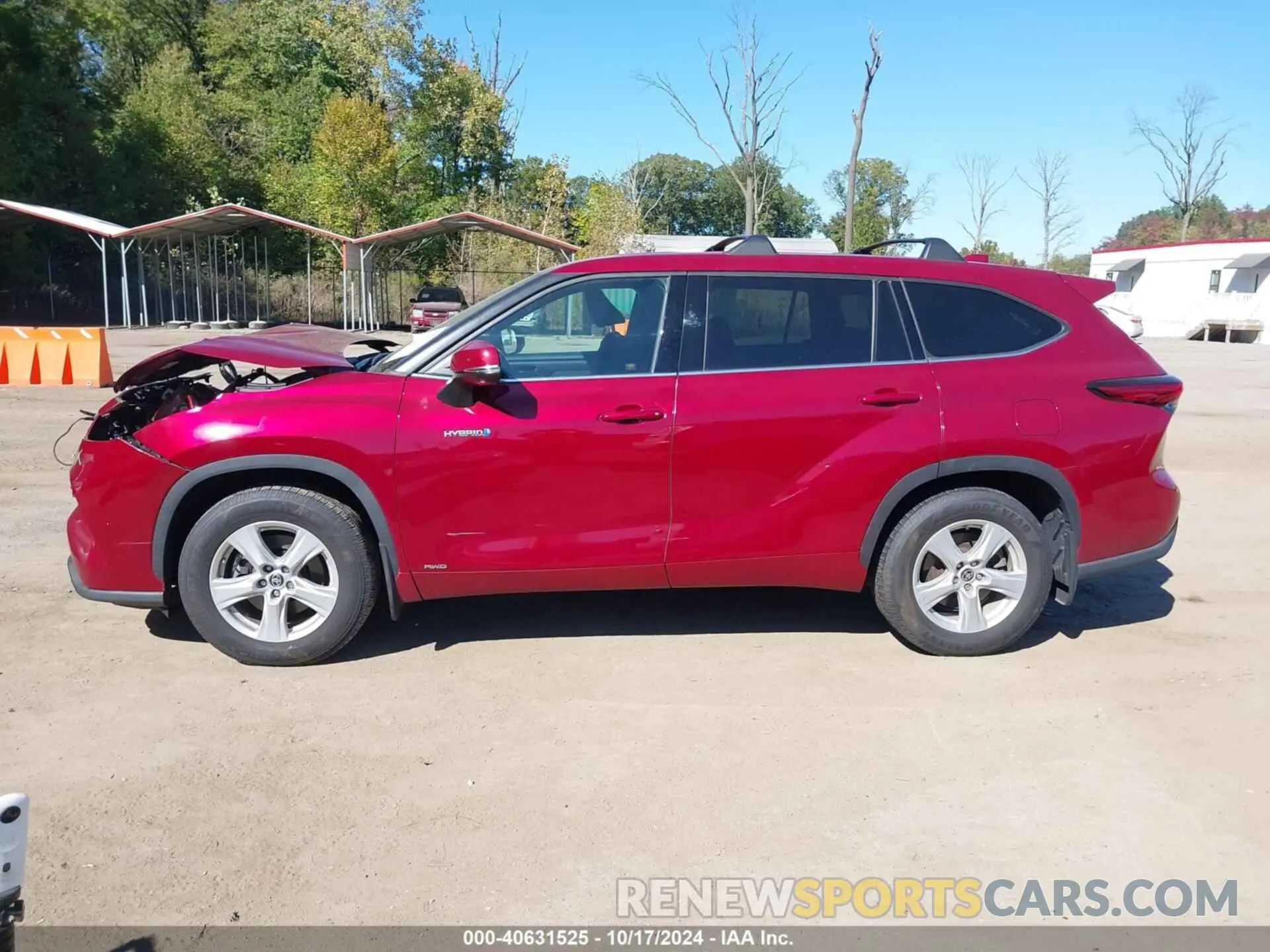 15 fotografías del automóvil dañado 5TDBBRCH7LS513255 TOYOTA HIGHLANDER 2020