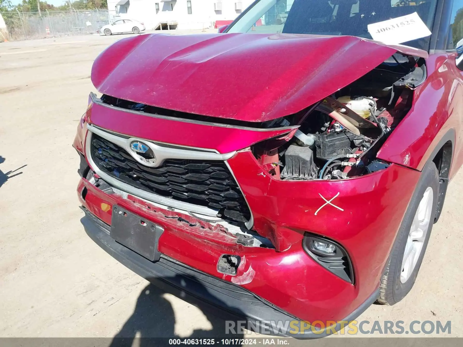 6 fotografías del automóvil dañado 5TDBBRCH7LS513255 TOYOTA HIGHLANDER 2020