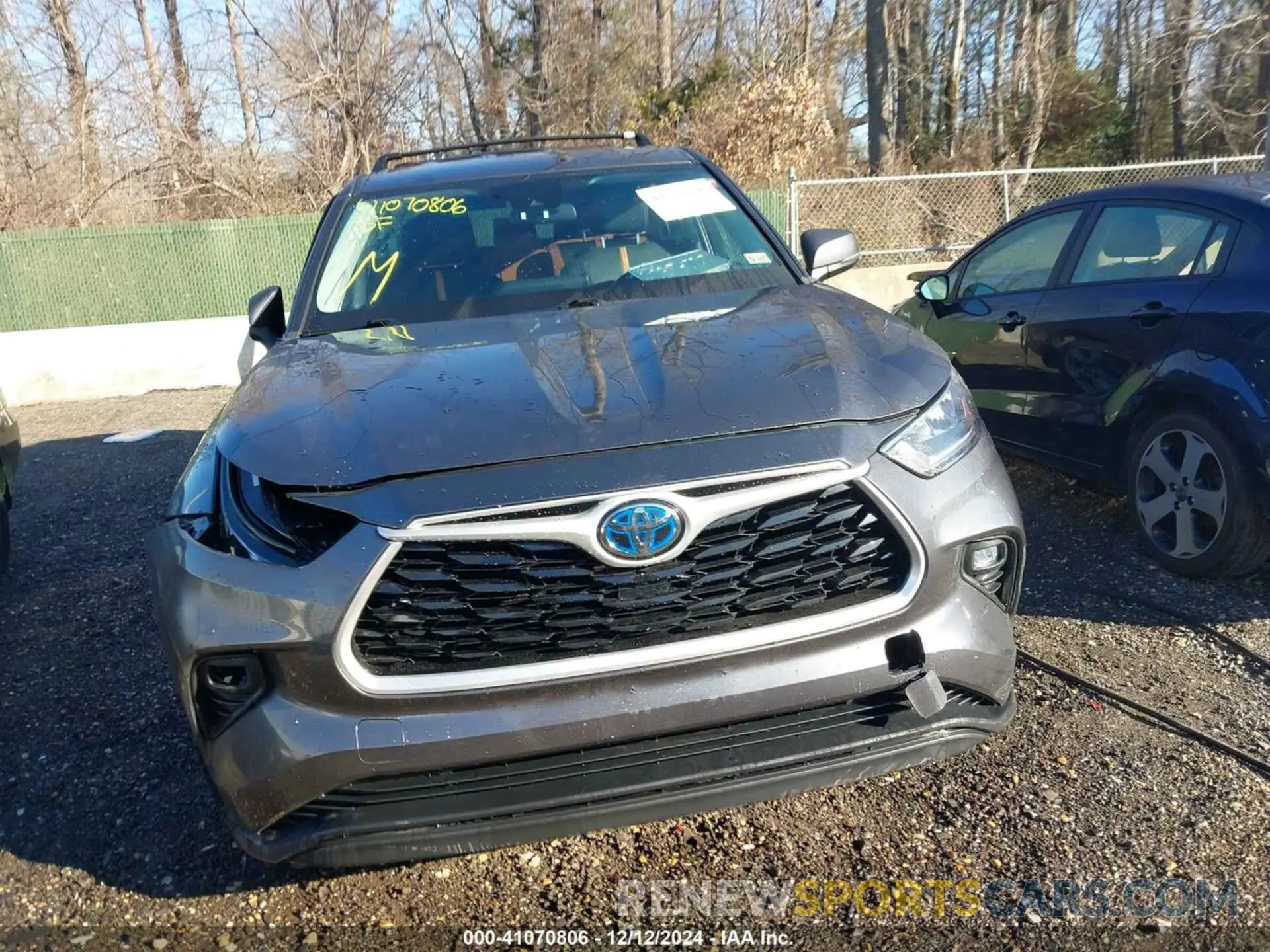 12 fotografías del automóvil dañado 5TDBBRCH8LS507514 TOYOTA HIGHLANDER 2020