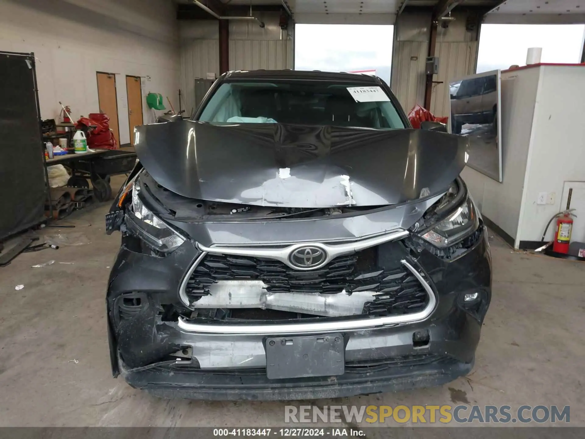 12 fotografías del automóvil dañado 5TDBZRBH3LS017527 TOYOTA HIGHLANDER 2020