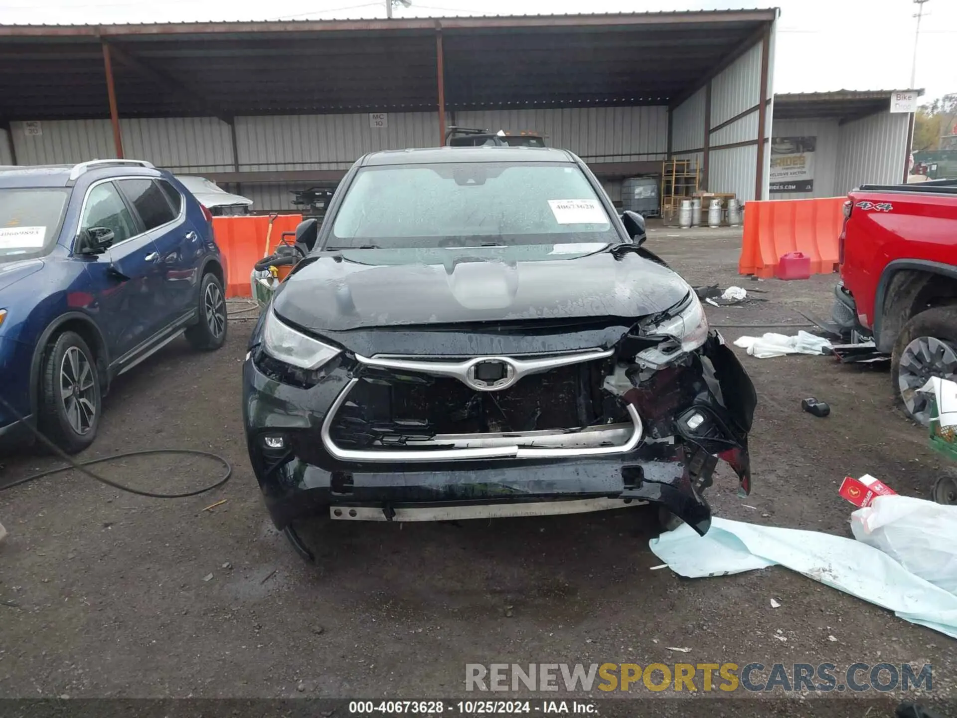 12 fotografías del automóvil dañado 5TDBZRBH5LS512781 TOYOTA HIGHLANDER 2020