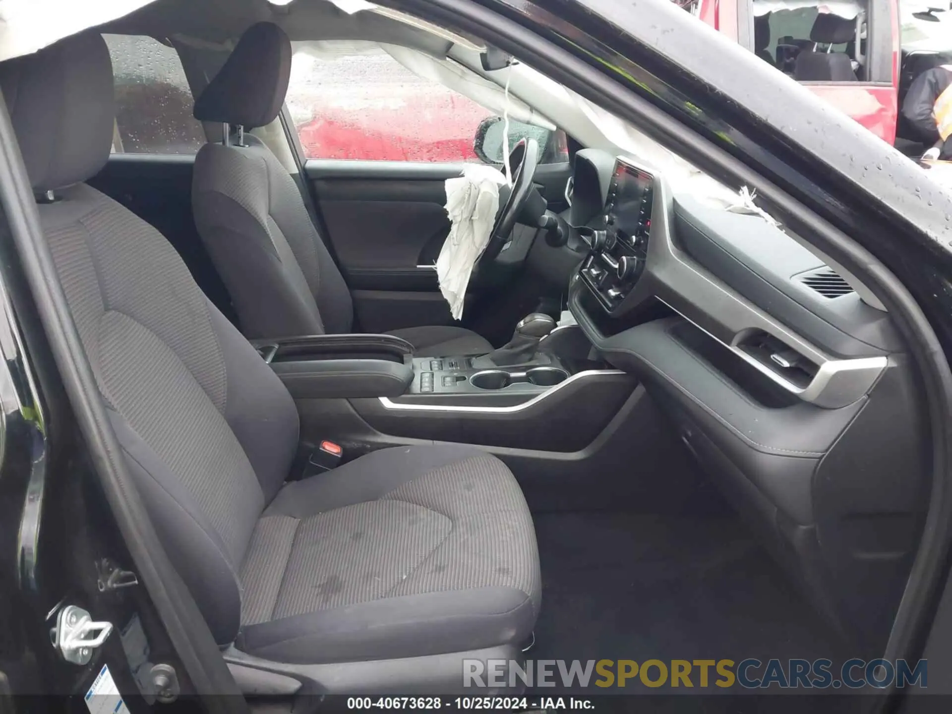 5 fotografías del automóvil dañado 5TDBZRBH5LS512781 TOYOTA HIGHLANDER 2020