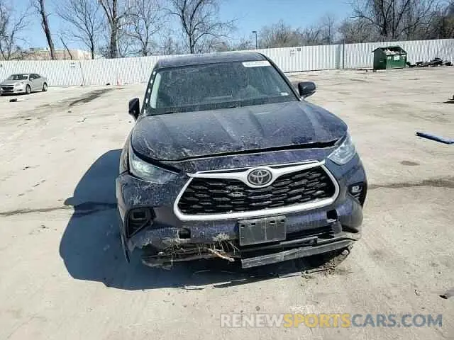 12 fotografías del automóvil dañado 5TDBZRBH6LS009874 TOYOTA HIGHLANDER 2020