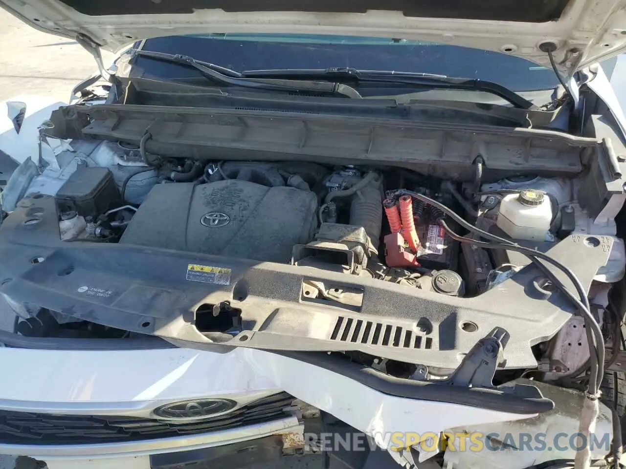 12 fotografías del automóvil dañado 5TDCZRAH0LS505372 TOYOTA HIGHLANDER 2020