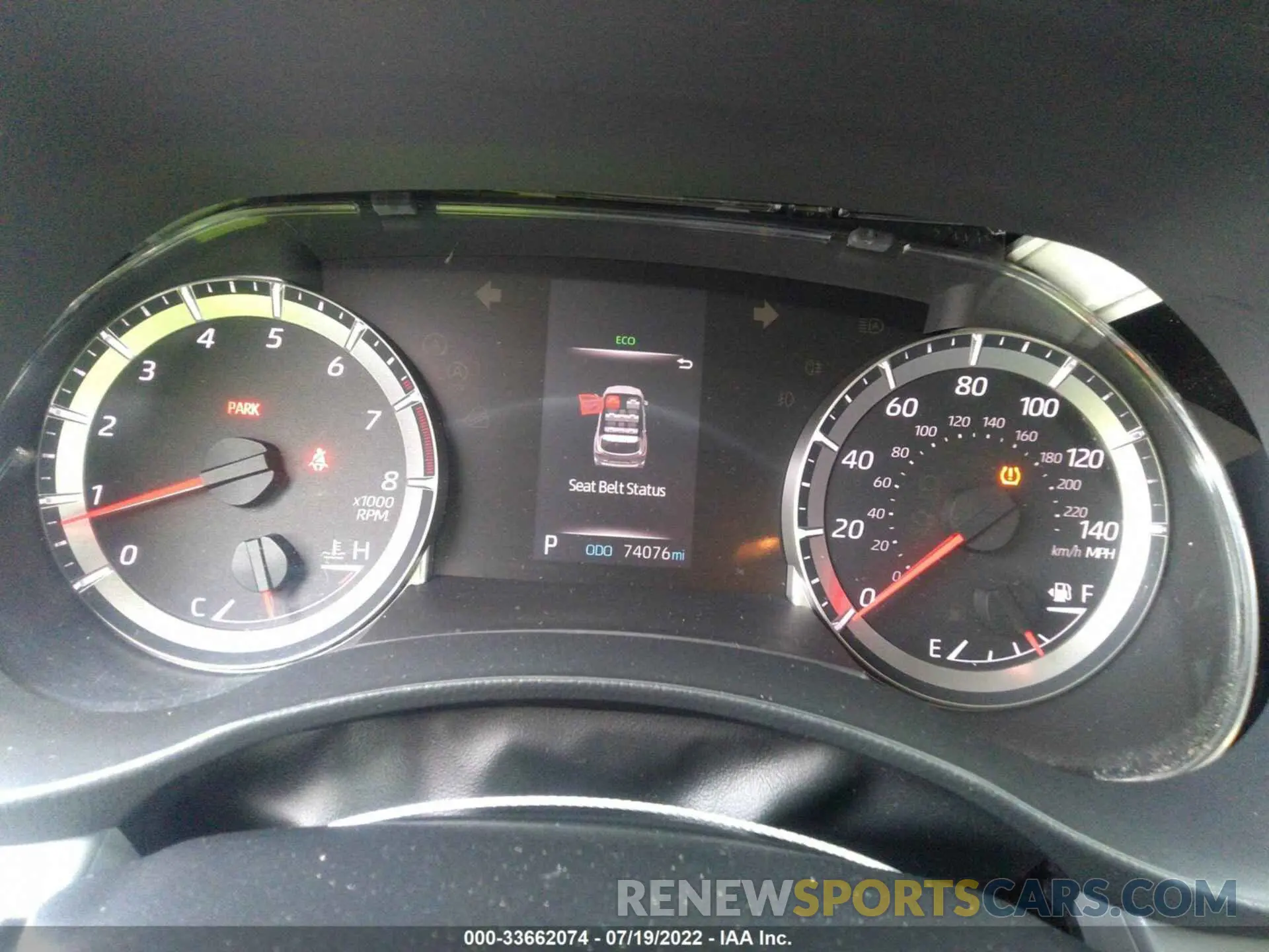 7 fotografías del automóvil dañado 5TDCZRAH2LS021185 TOYOTA HIGHLANDER 2020