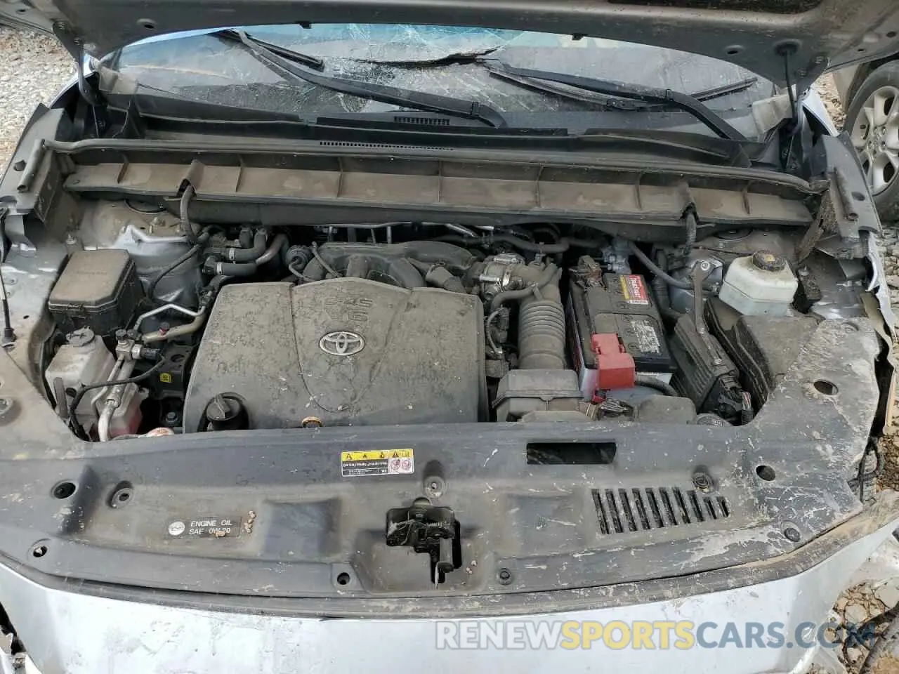 12 fotografías del automóvil dañado 5TDCZRAH4LS506413 TOYOTA HIGHLANDER 2020