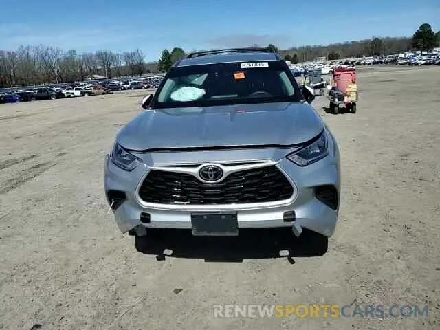 12 fotografías del automóvil dañado 5TDCZRAH5LS504363 TOYOTA HIGHLANDER 2020