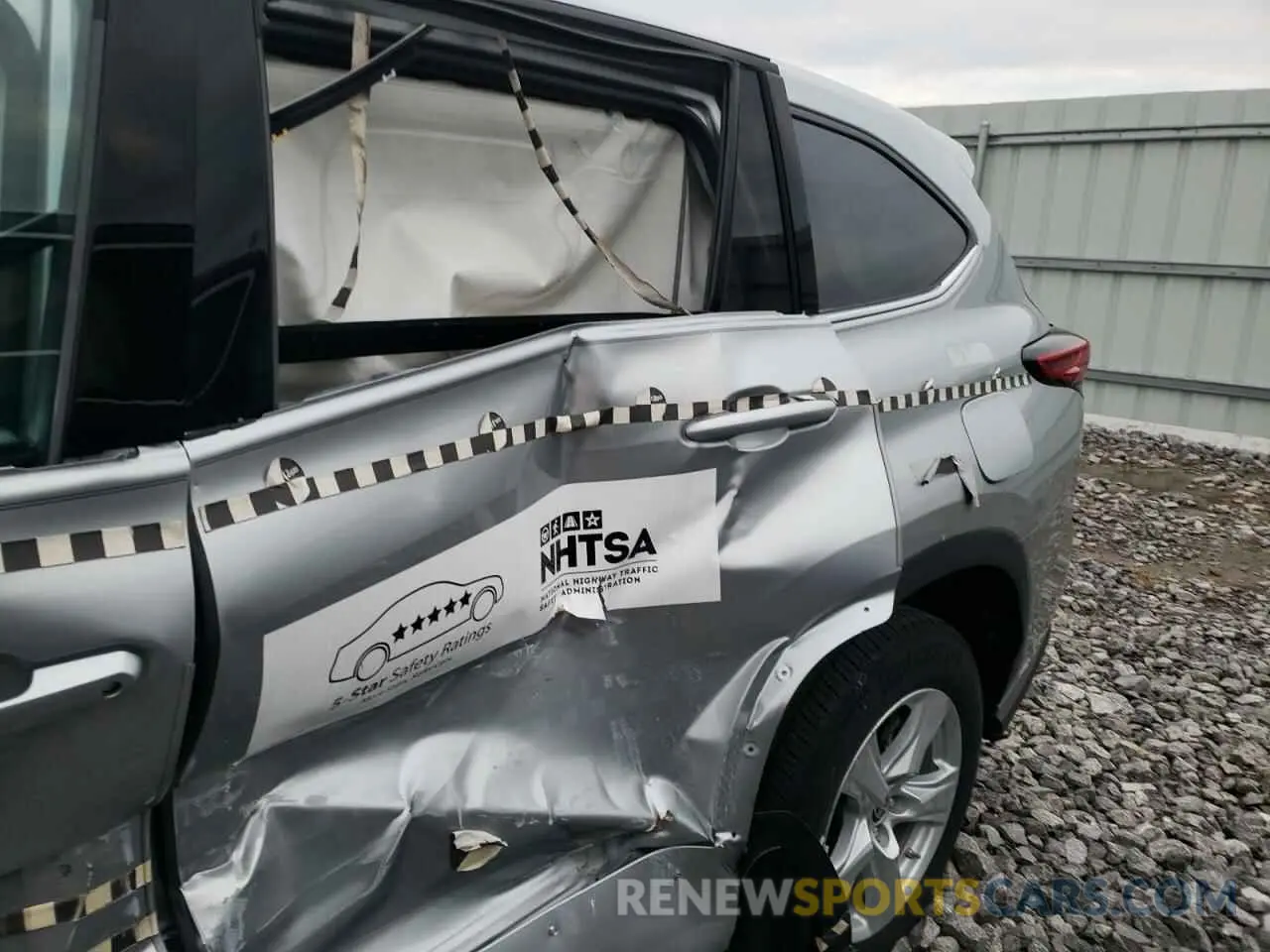 10 fotografías del automóvil dañado 5TDCZRAH7LS509743 TOYOTA HIGHLANDER 2020