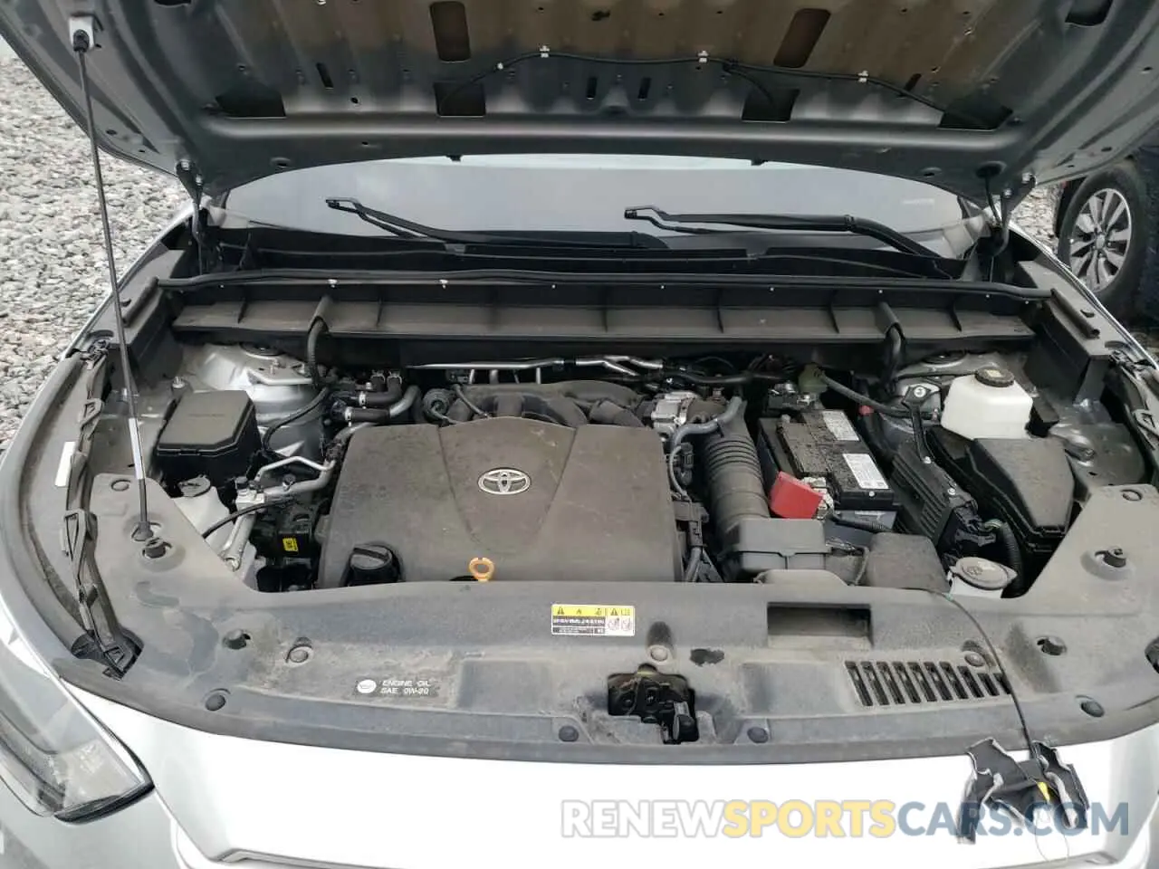 12 fotografías del automóvil dañado 5TDCZRAH7LS509743 TOYOTA HIGHLANDER 2020