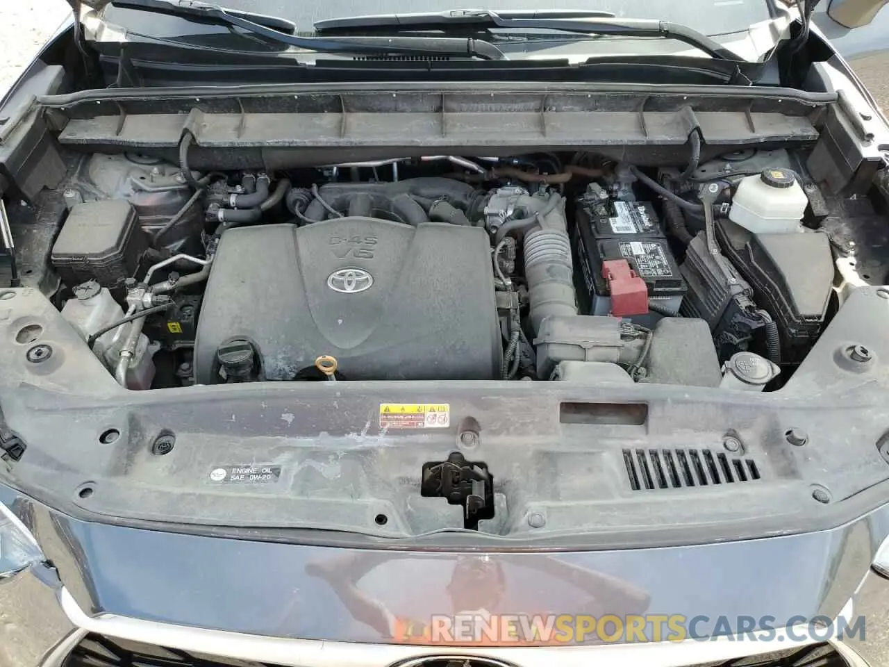 14 fotografías del automóvil dañado 5TDCZRAH7LS512559 TOYOTA HIGHLANDER 2020