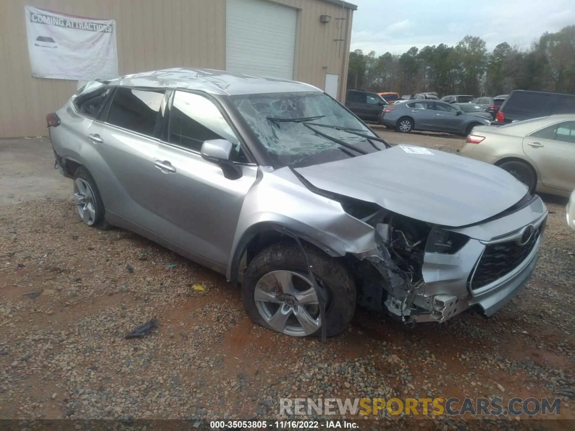6 fotografías del automóvil dañado 5TDCZRAH9LS510490 TOYOTA HIGHLANDER 2020