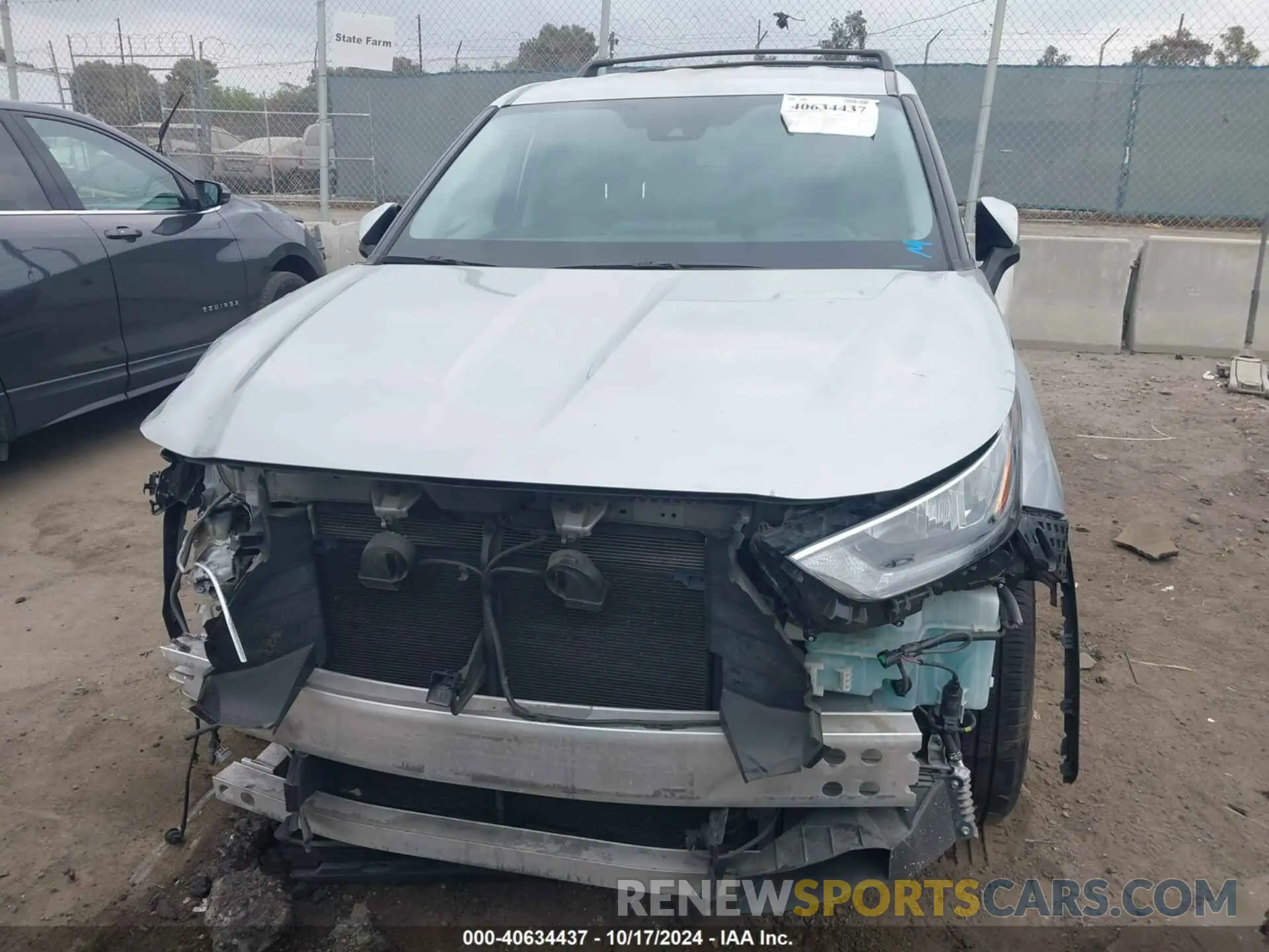 12 fotografías del automóvil dañado 5TDCZRAHXLS017871 TOYOTA HIGHLANDER 2020
