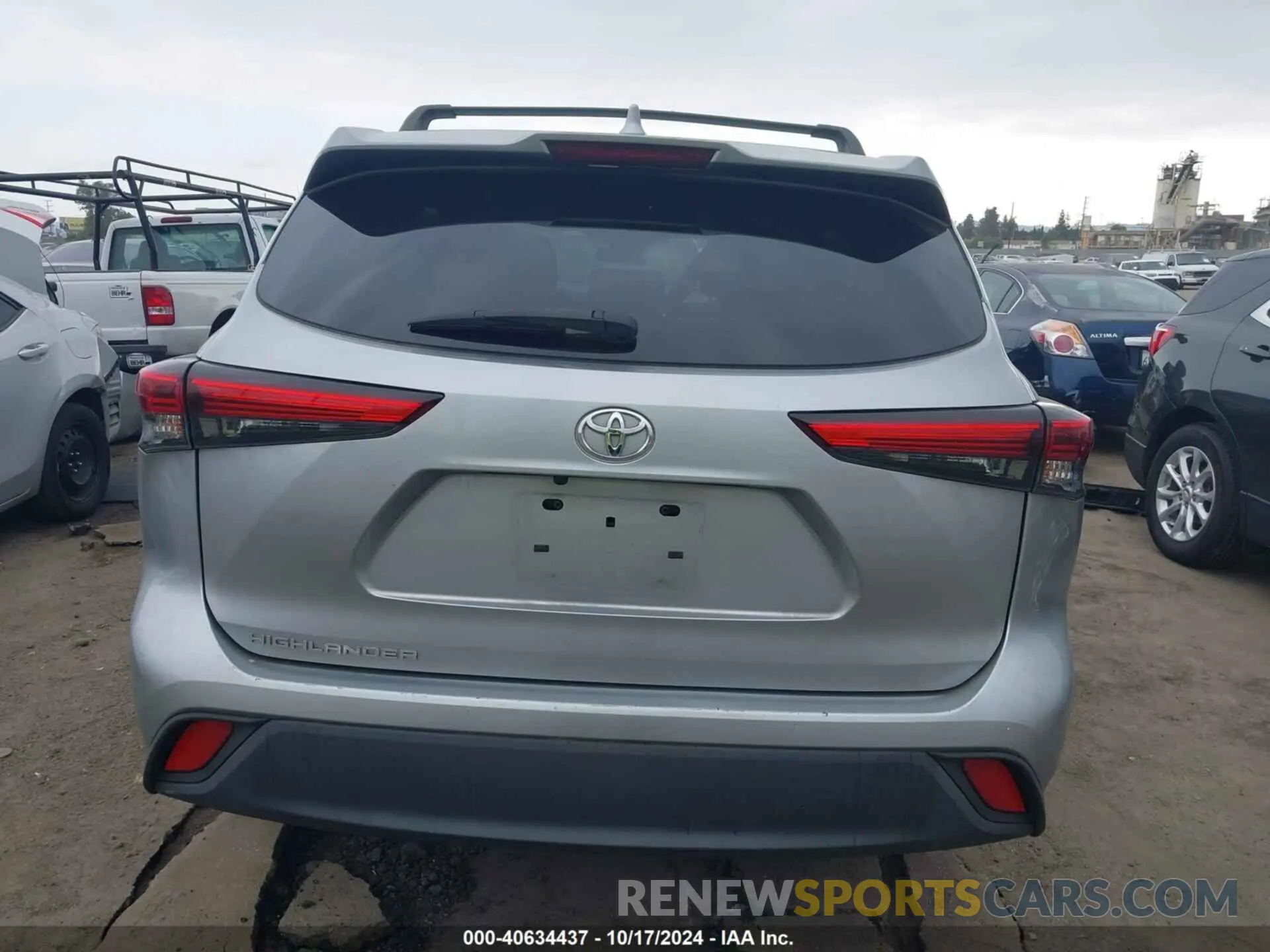 16 fotografías del automóvil dañado 5TDCZRAHXLS017871 TOYOTA HIGHLANDER 2020