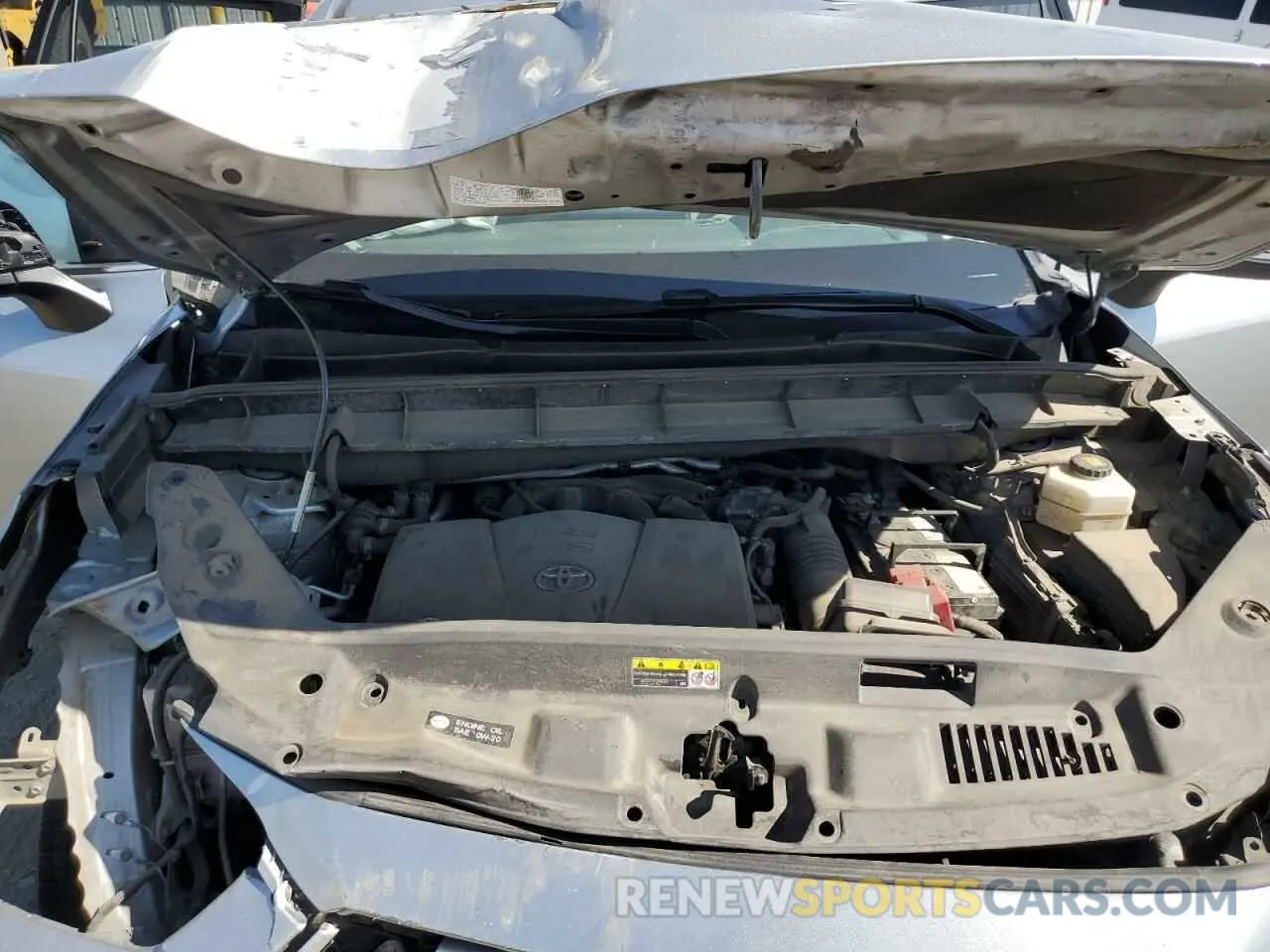 12 fotografías del automóvil dañado 5TDCZRBH1LS503483 TOYOTA HIGHLANDER 2020
