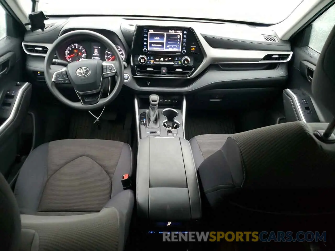 8 fotografías del automóvil dañado 5TDCZRBH2LS037465 TOYOTA HIGHLANDER 2020