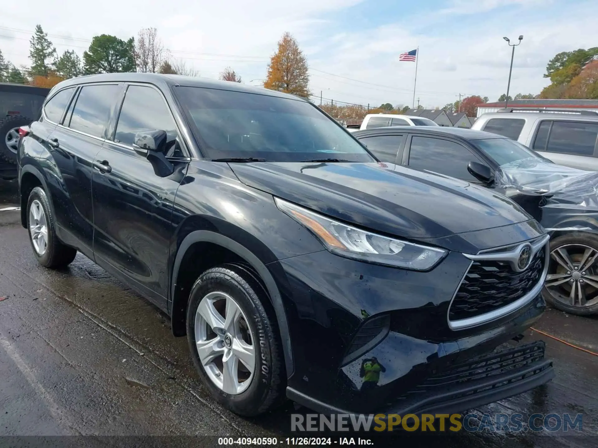 1 fotografías del automóvil dañado 5TDCZRBH6LS055967 TOYOTA HIGHLANDER 2020