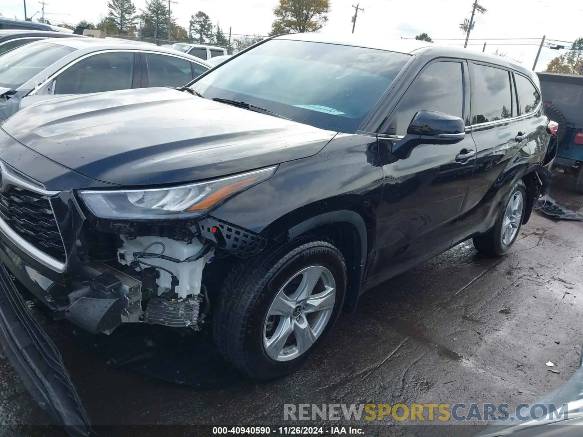 6 fotografías del automóvil dañado 5TDCZRBH6LS055967 TOYOTA HIGHLANDER 2020