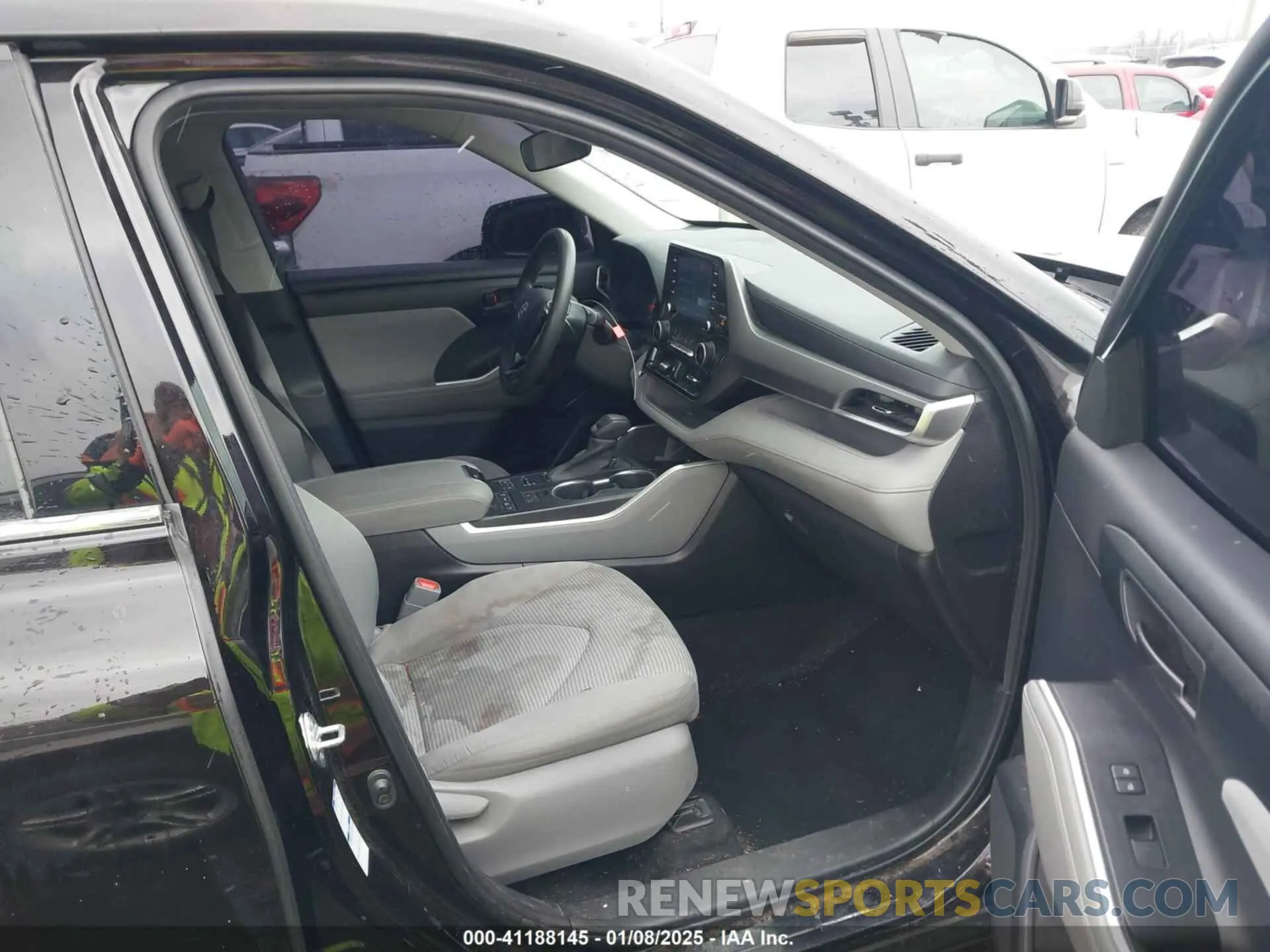 5 fotografías del automóvil dañado 5TDCZRBH7LS036294 TOYOTA HIGHLANDER 2020