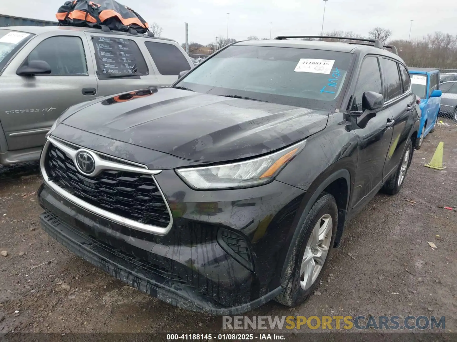 6 fotografías del automóvil dañado 5TDCZRBH7LS036294 TOYOTA HIGHLANDER 2020