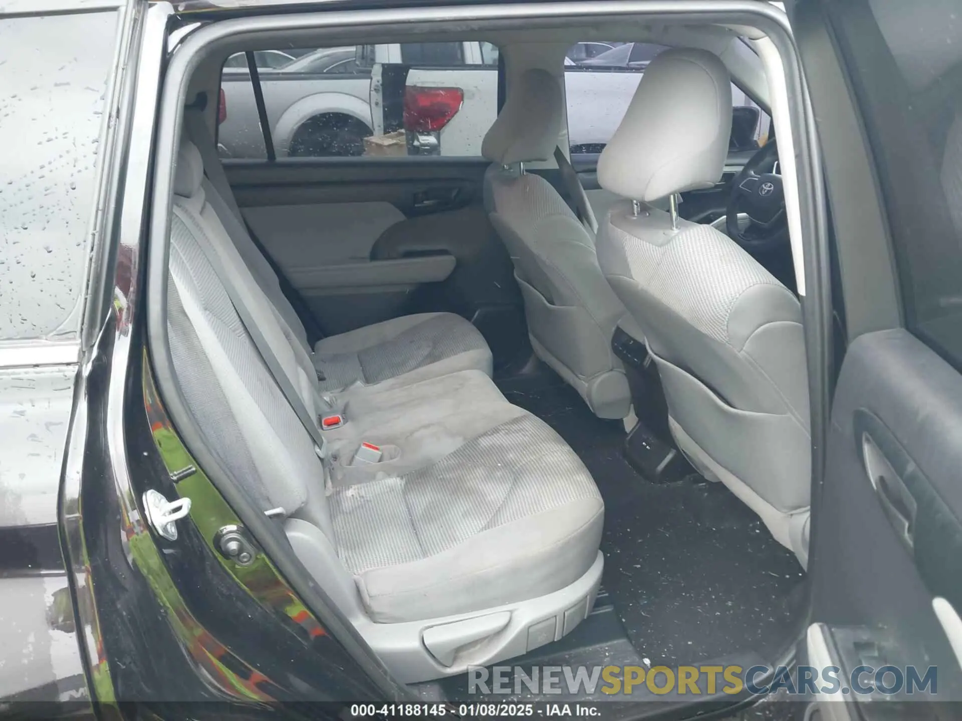 8 fotografías del automóvil dañado 5TDCZRBH7LS036294 TOYOTA HIGHLANDER 2020