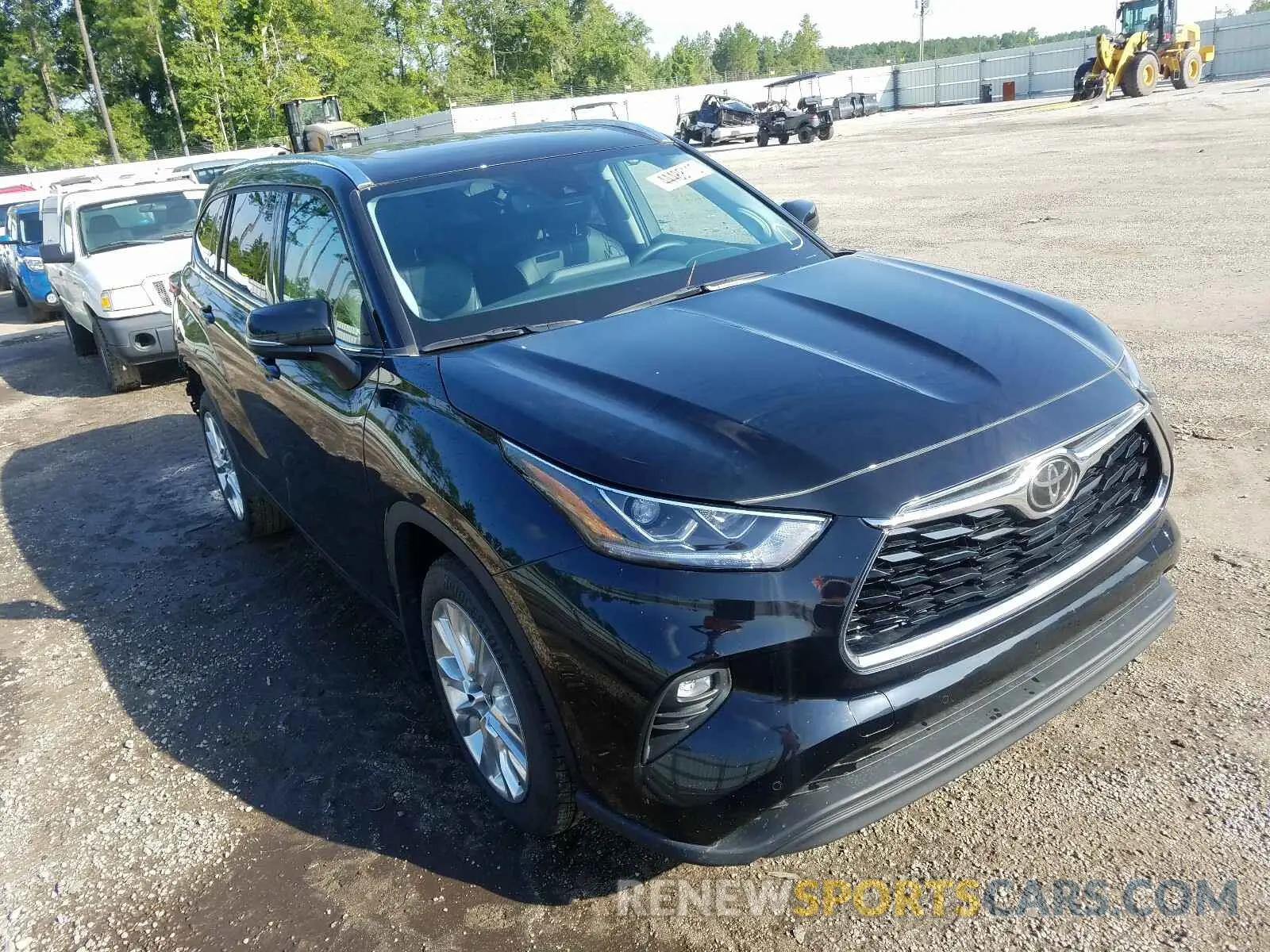 1 fotografías del automóvil dañado 5TDDZRBH0LS000211 TOYOTA HIGHLANDER 2020