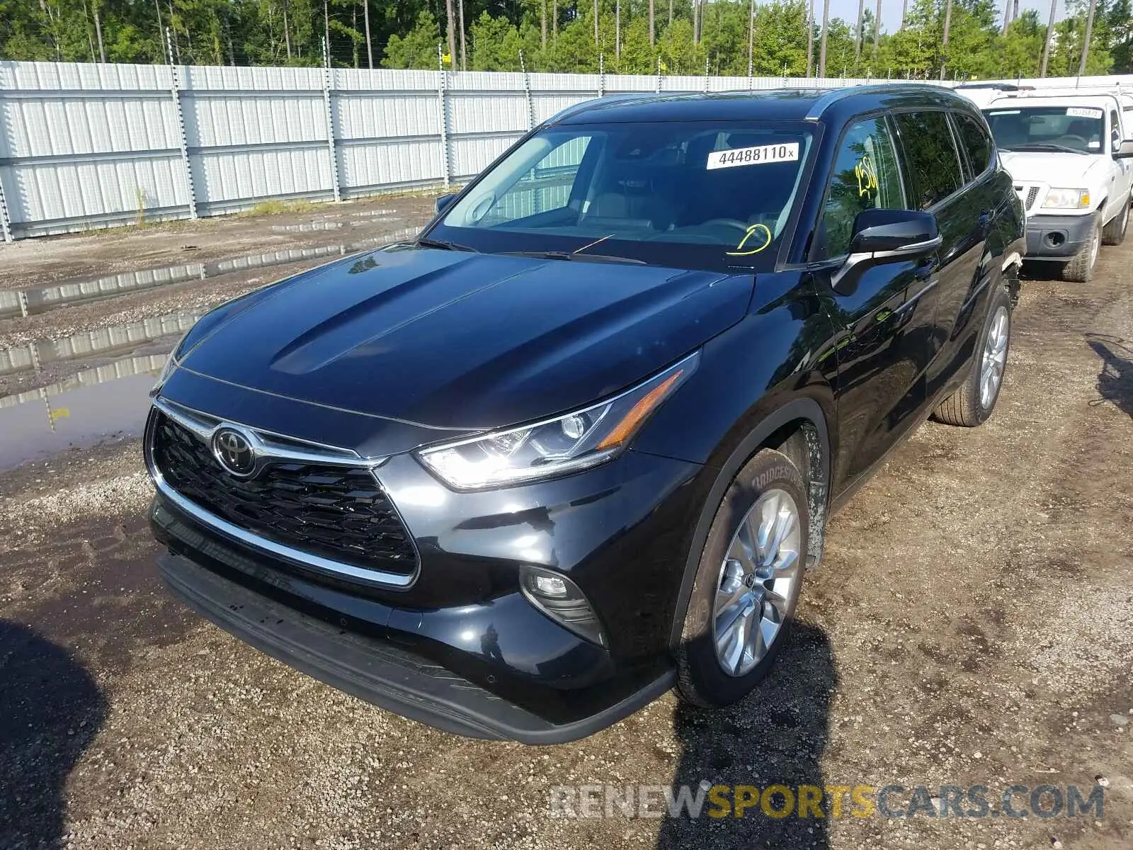 2 fotografías del automóvil dañado 5TDDZRBH0LS000211 TOYOTA HIGHLANDER 2020