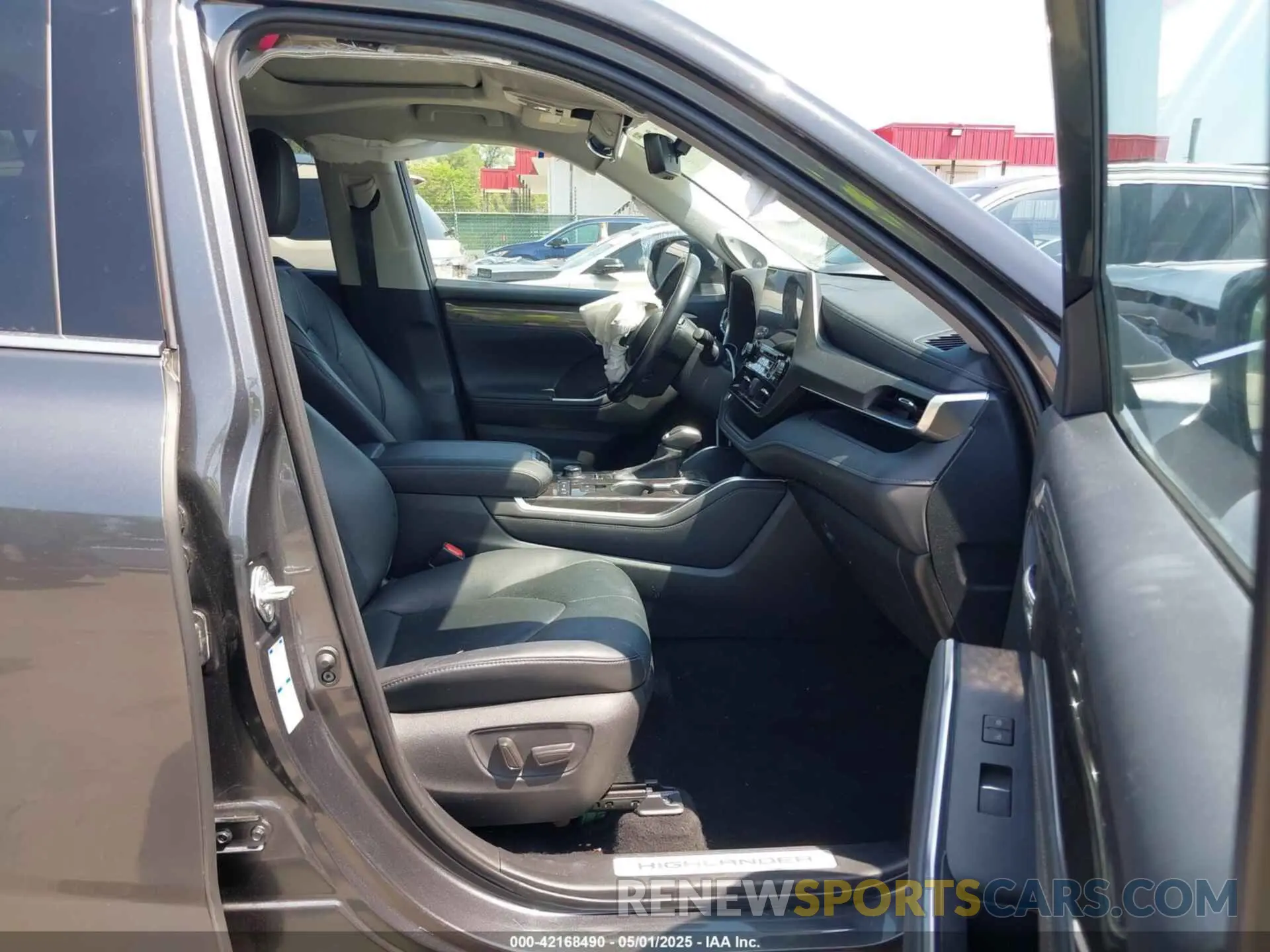 5 fotografías del automóvil dañado 5TDDZRBH0LS012651 TOYOTA HIGHLANDER 2020