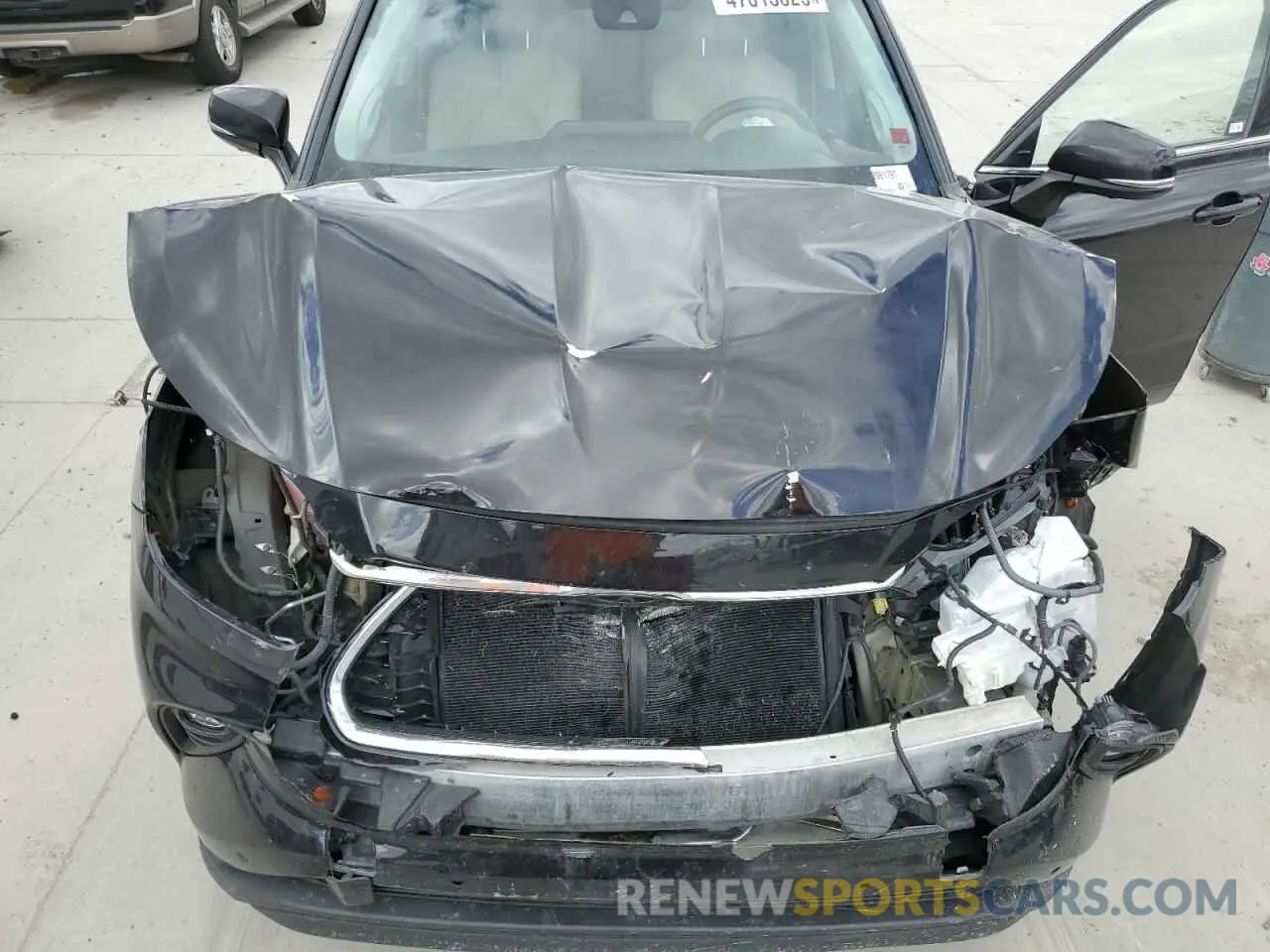 12 fotografías del automóvil dañado 5TDDZRBH0LS016179 TOYOTA HIGHLANDER 2020