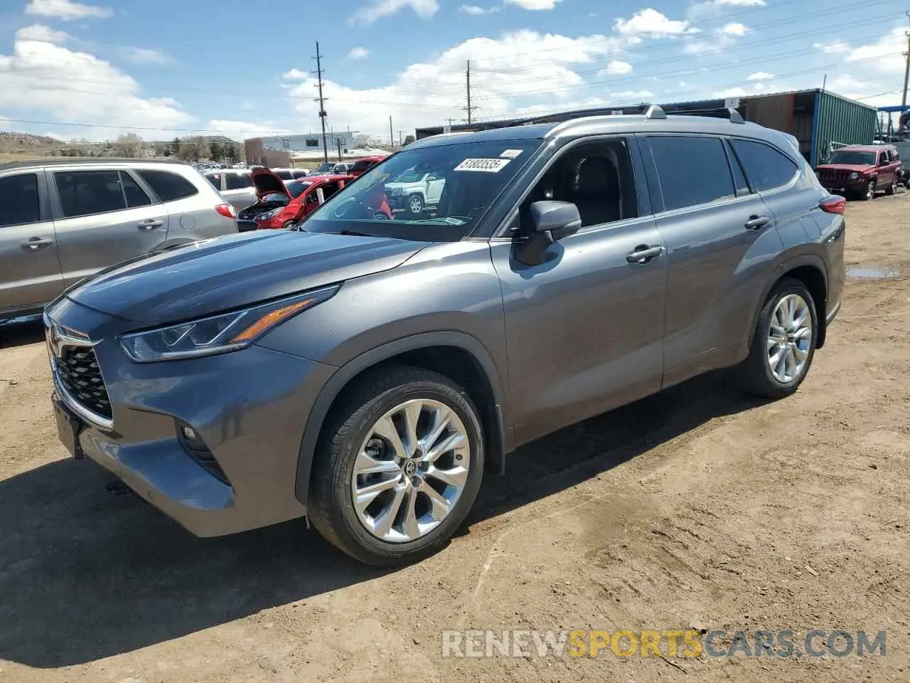 1 fotografías del automóvil dañado 5TDDZRBH0LS017011 TOYOTA HIGHLANDER 2020