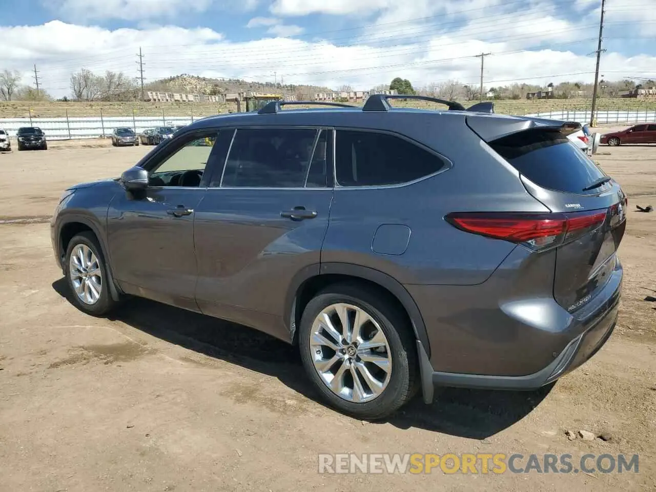 2 fotografías del automóvil dañado 5TDDZRBH0LS017011 TOYOTA HIGHLANDER 2020