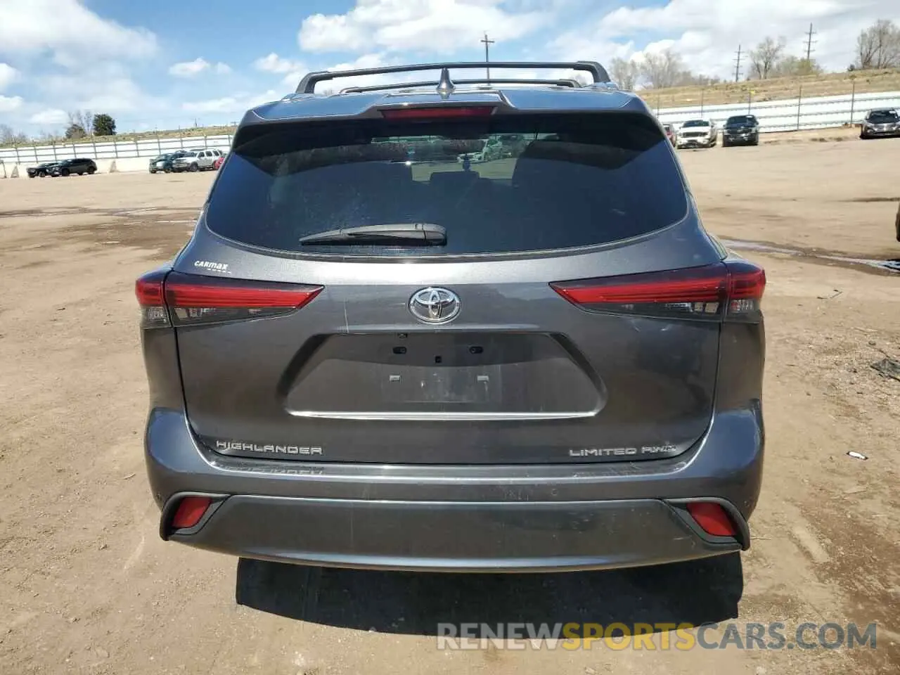6 fotografías del automóvil dañado 5TDDZRBH0LS017011 TOYOTA HIGHLANDER 2020