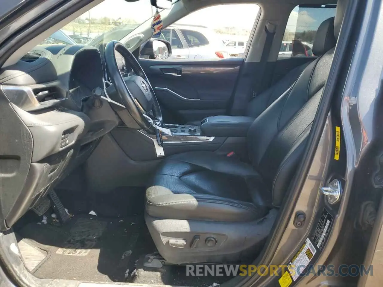 7 fotografías del automóvil dañado 5TDDZRBH0LS017011 TOYOTA HIGHLANDER 2020