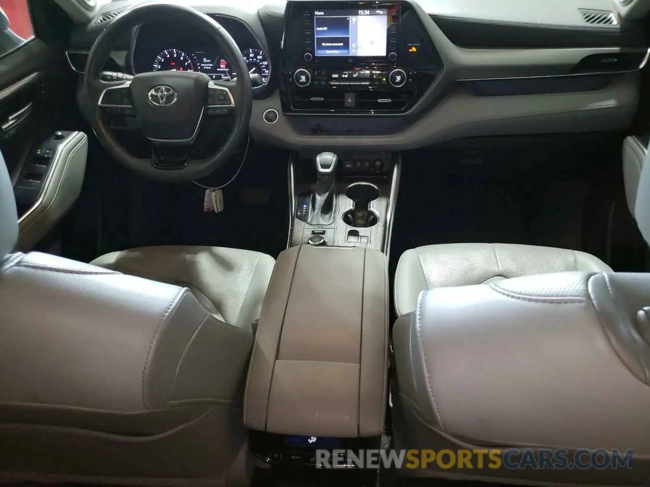 8 fotografías del automóvil dañado 5TDDZRBH0LS050879 TOYOTA HIGHLANDER 2020
