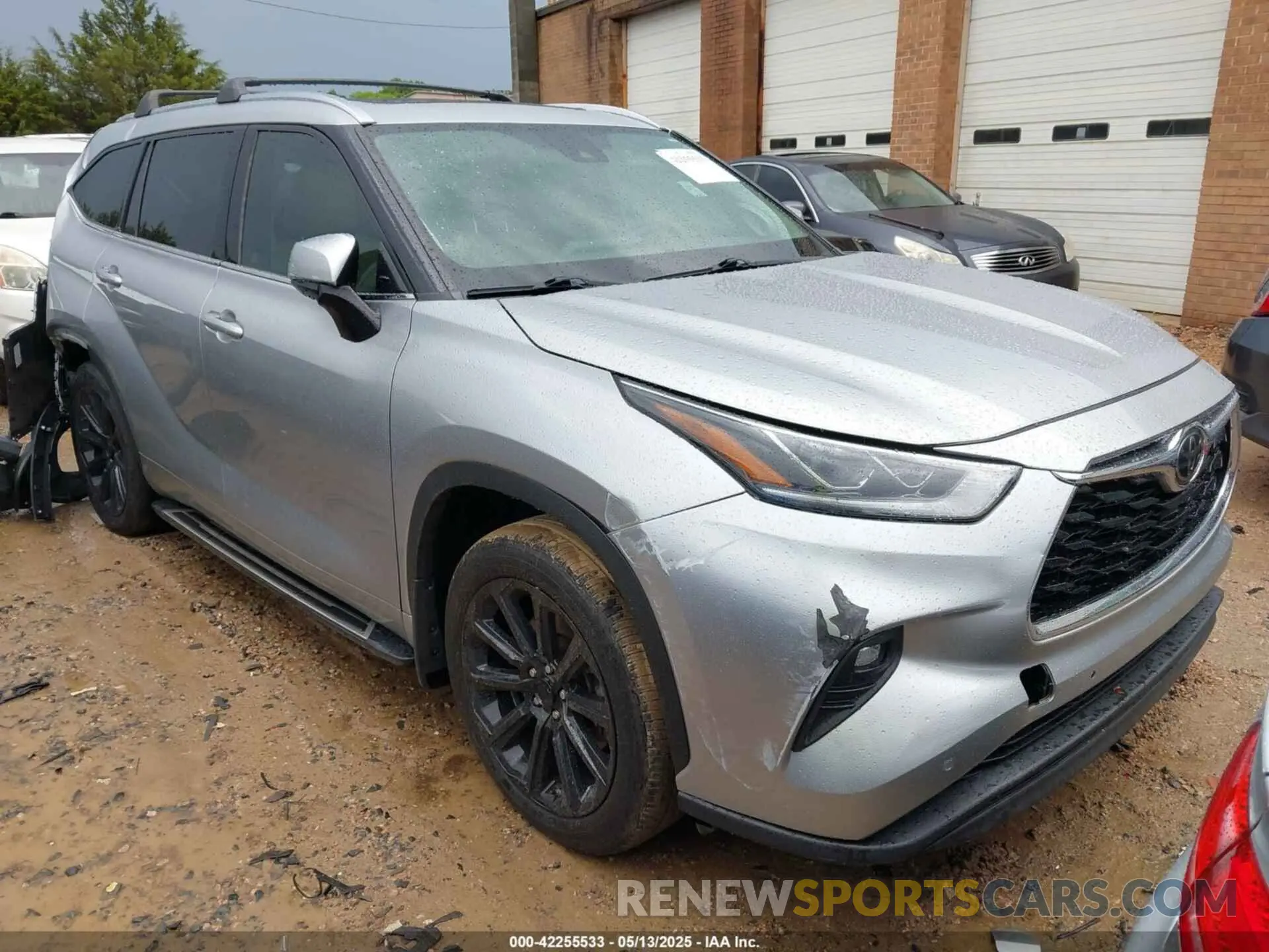 1 fotografías del automóvil dañado 5TDDZRBH1LS011976 TOYOTA HIGHLANDER 2020