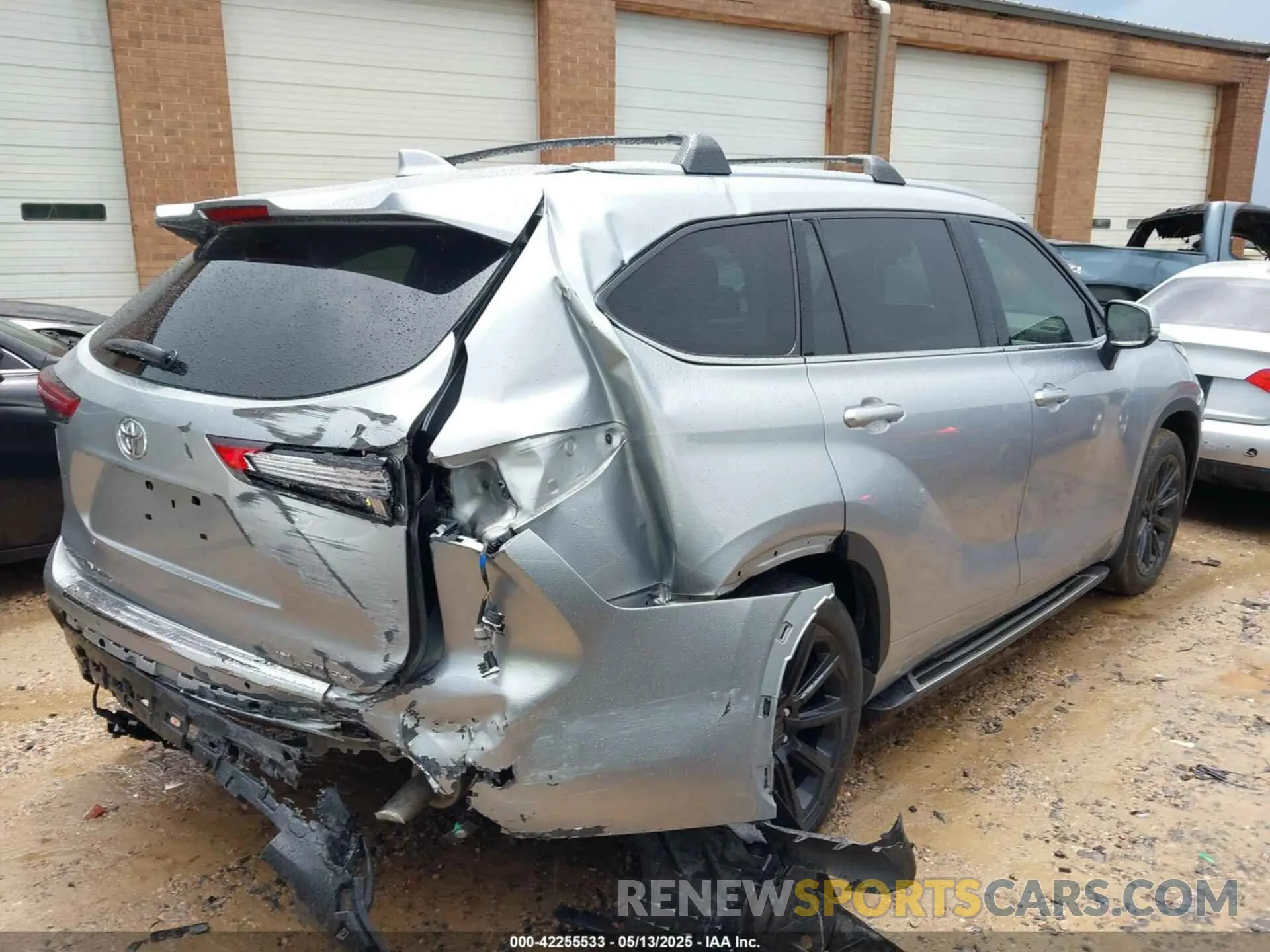 4 fotografías del automóvil dañado 5TDDZRBH1LS011976 TOYOTA HIGHLANDER 2020