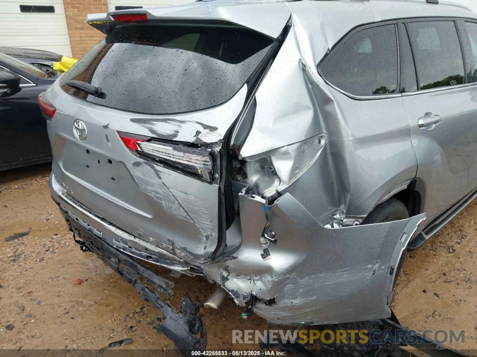 6 fotografías del automóvil dañado 5TDDZRBH1LS011976 TOYOTA HIGHLANDER 2020