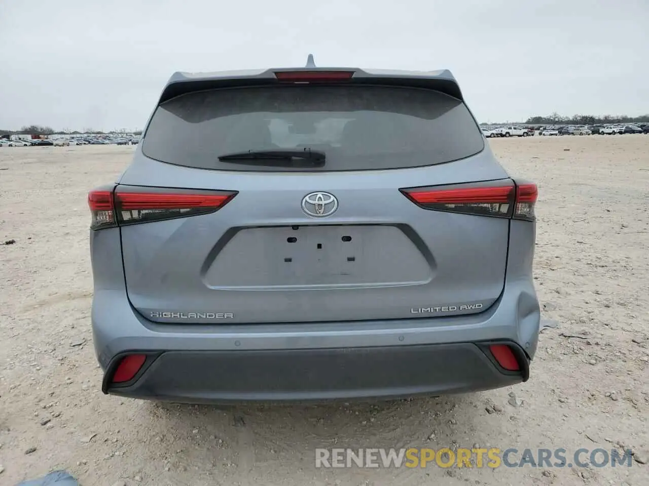 6 fotografías del automóvil dañado 5TDDZRBH1LS047487 TOYOTA HIGHLANDER 2020