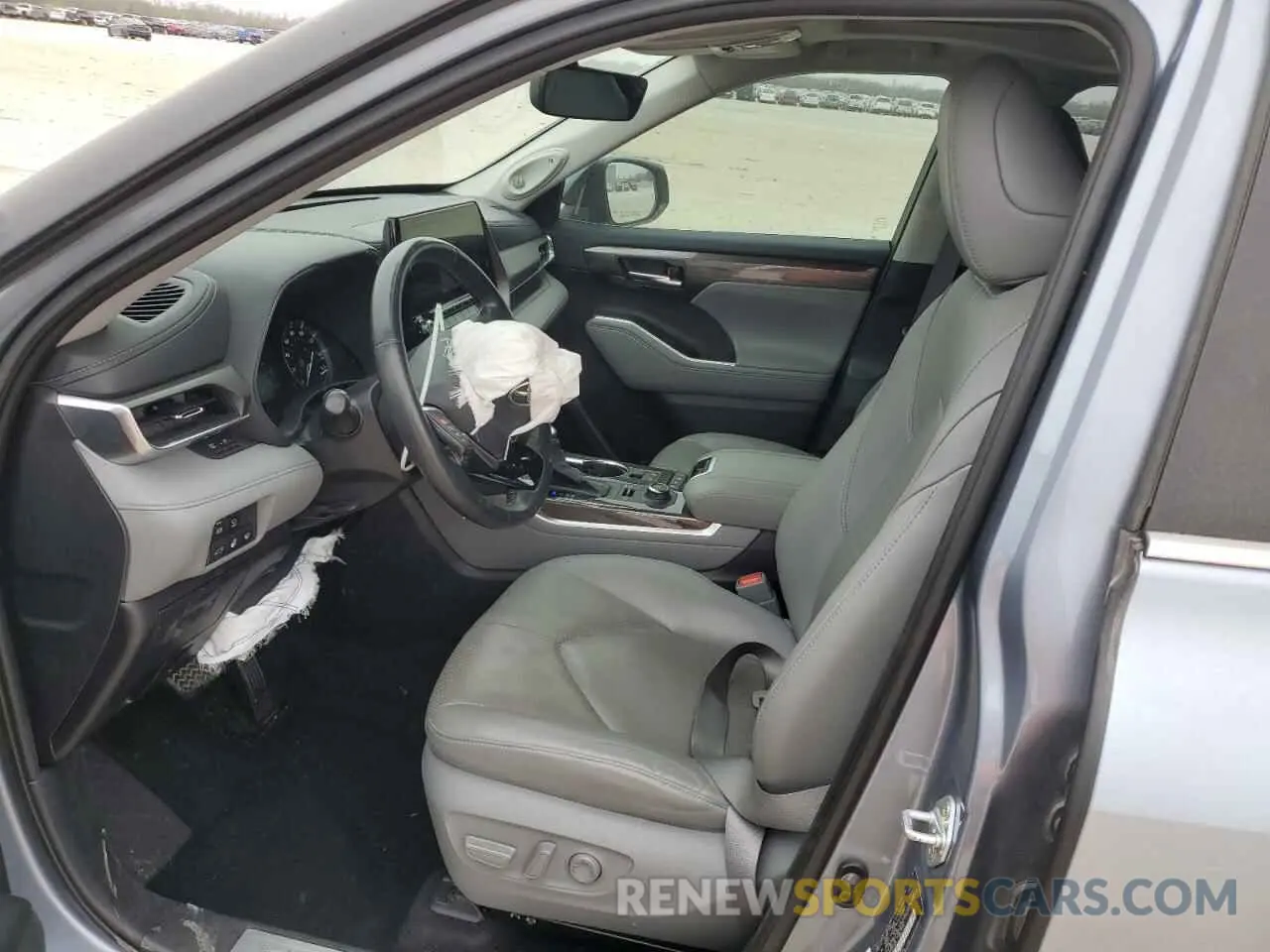 7 fotografías del automóvil dañado 5TDDZRBH1LS047487 TOYOTA HIGHLANDER 2020