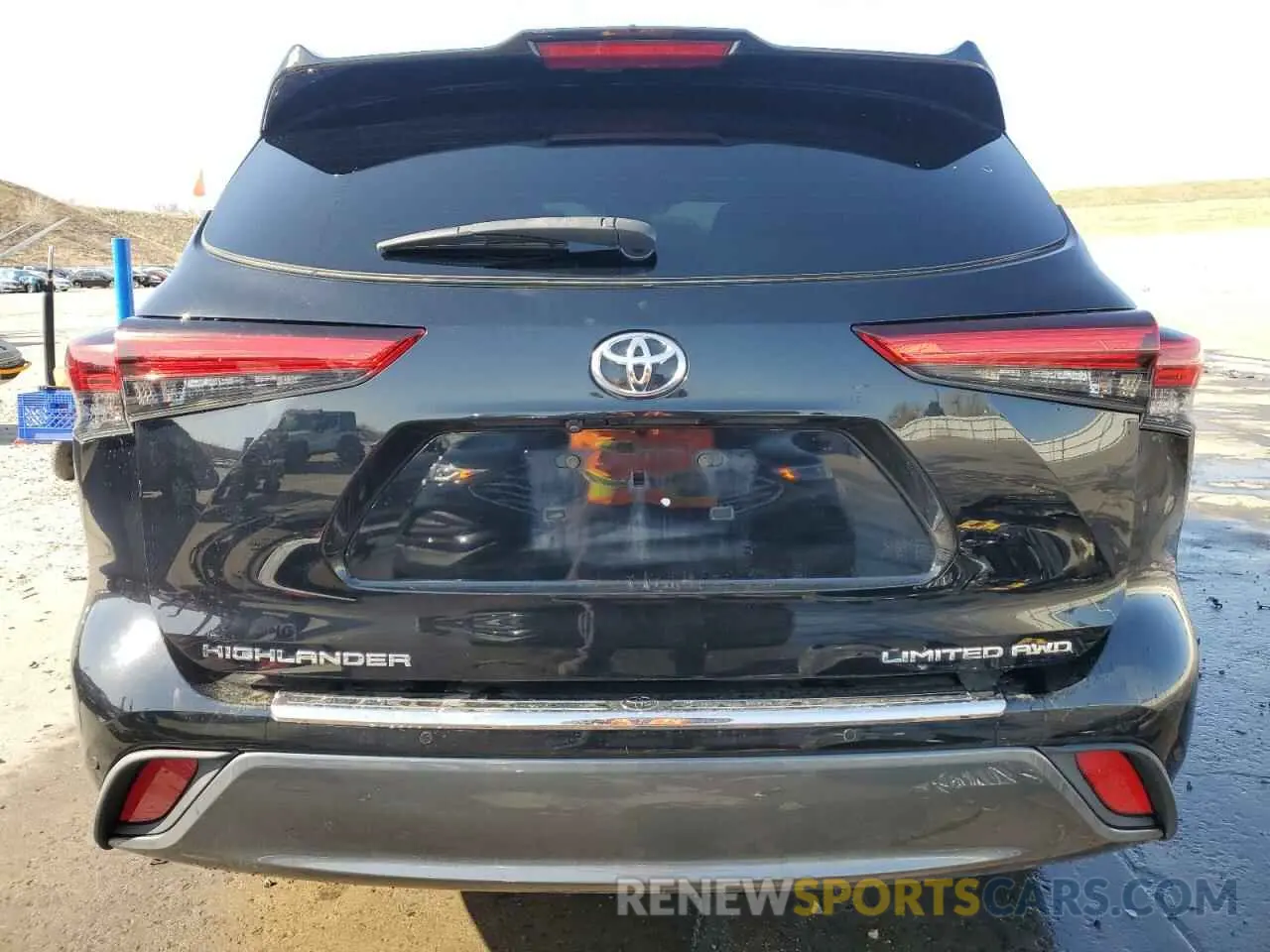 6 fotografías del automóvil dañado 5TDDZRBH1LS055833 TOYOTA HIGHLANDER 2020