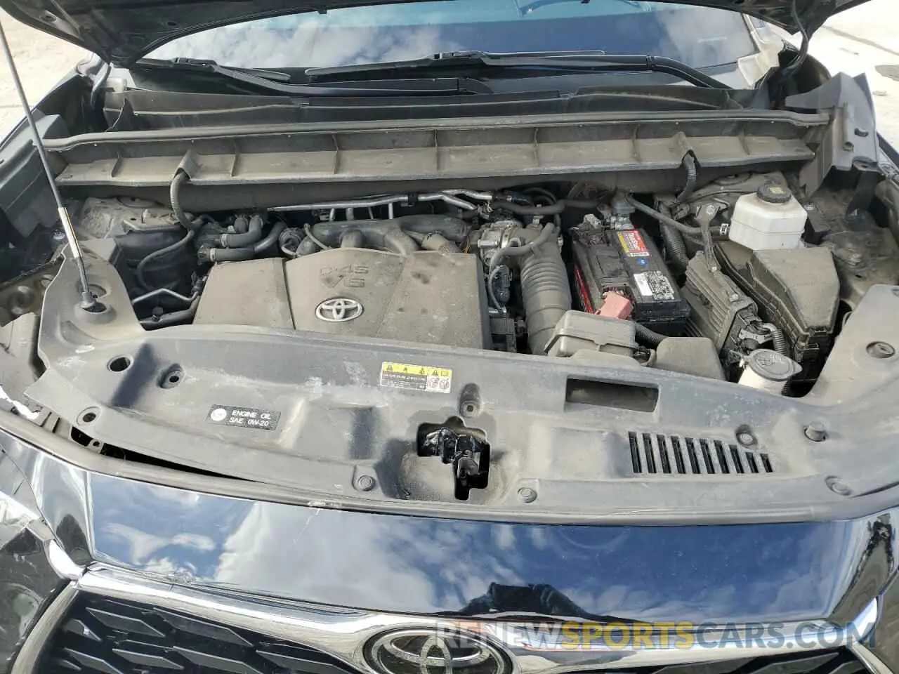 12 fotografías del automóvil dañado 5TDDZRBH4LS004634 TOYOTA HIGHLANDER 2020