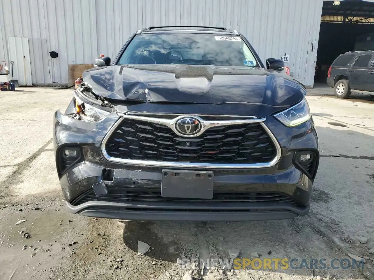 5 fotografías del automóvil dañado 5TDDZRBH4LS004634 TOYOTA HIGHLANDER 2020