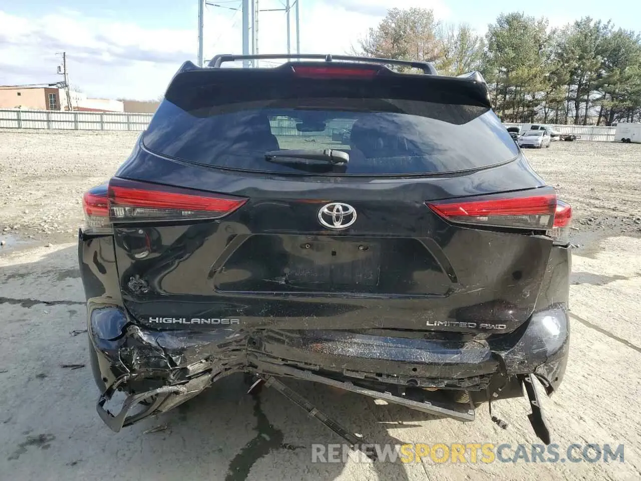 6 fotografías del automóvil dañado 5TDDZRBH4LS004634 TOYOTA HIGHLANDER 2020