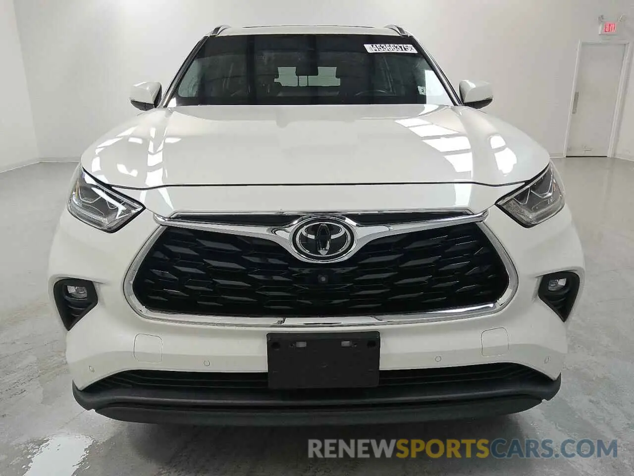 5 fotografías del automóvil dañado 5TDDZRBH4LS012412 TOYOTA HIGHLANDER 2020