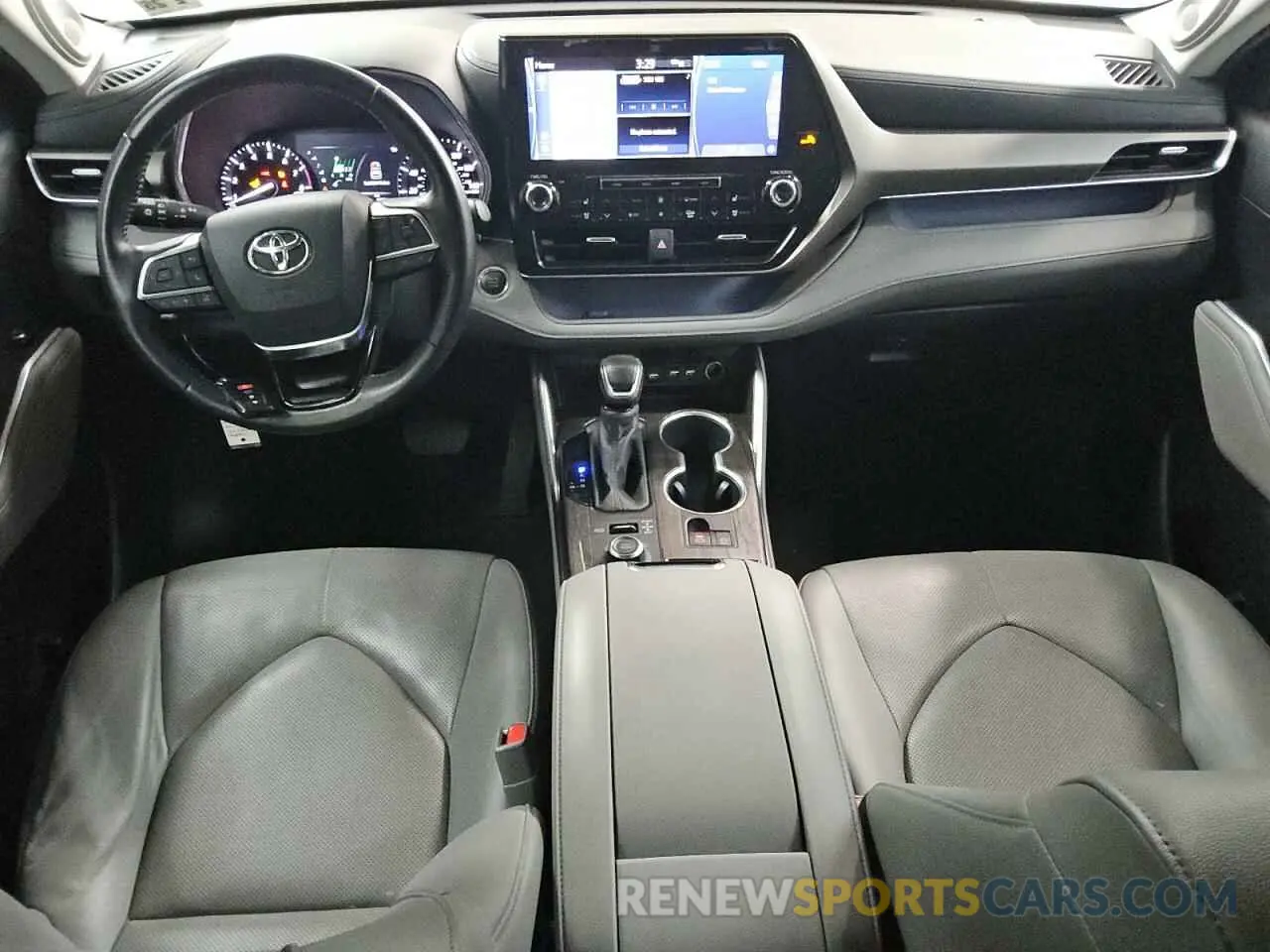 8 fotografías del automóvil dañado 5TDDZRBH4LS012412 TOYOTA HIGHLANDER 2020