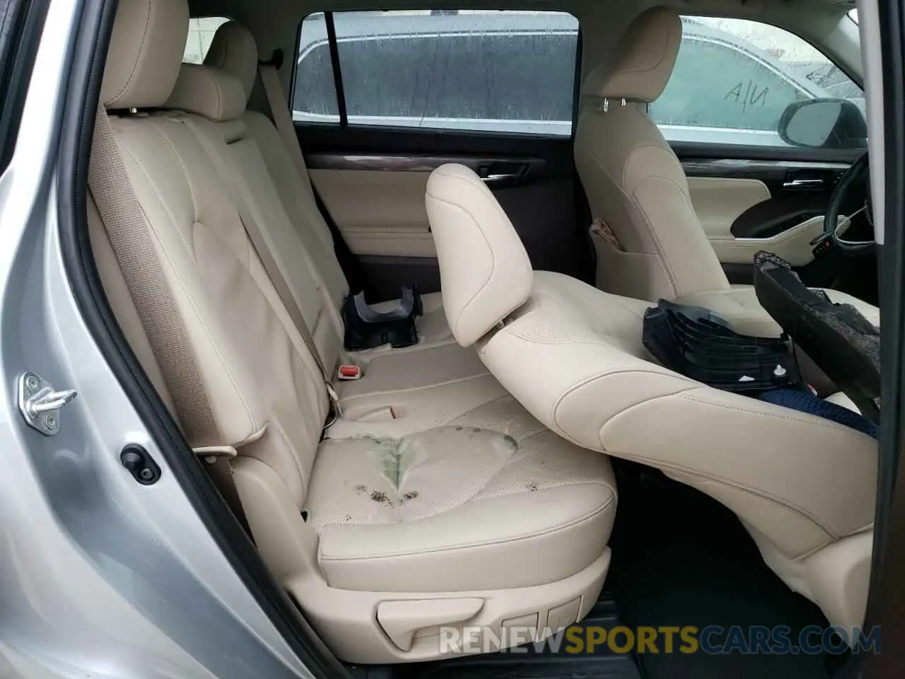 6 fotografías del automóvil dañado 5TDDZRBH4LS021143 TOYOTA HIGHLANDER 2020