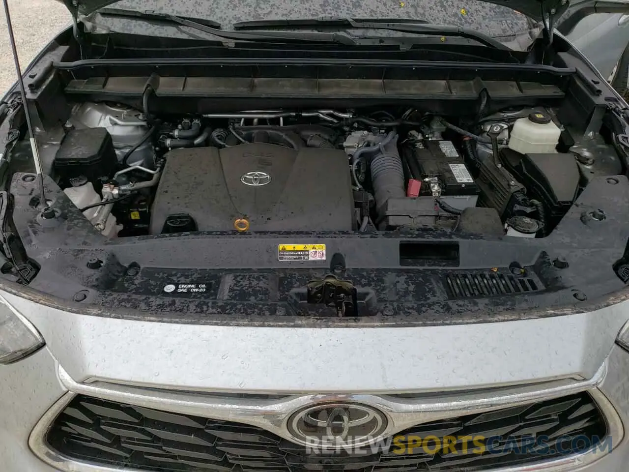 7 fotografías del automóvil dañado 5TDDZRBH4LS021143 TOYOTA HIGHLANDER 2020