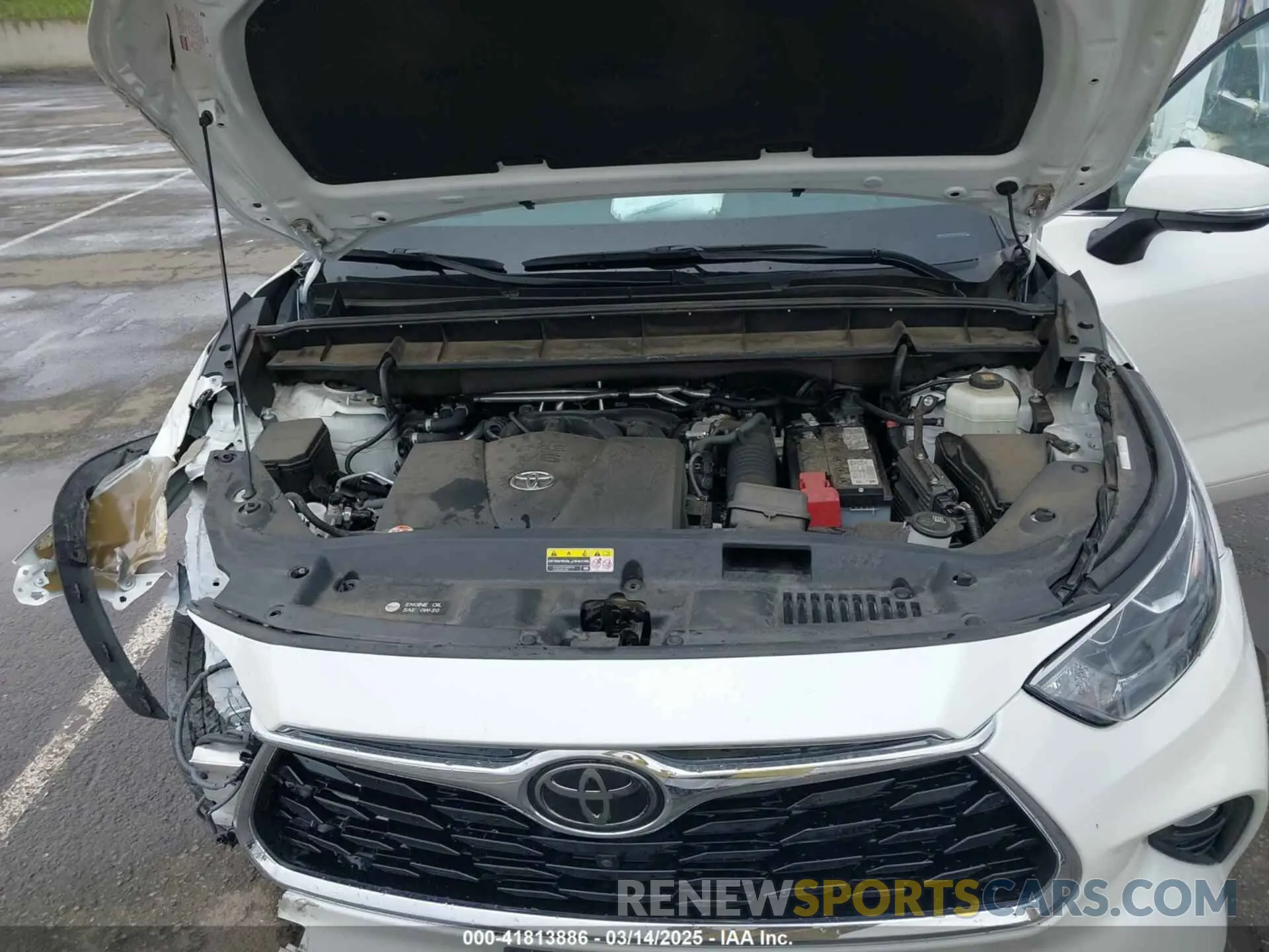 10 fotografías del automóvil dañado 5TDDZRBH4LS044504 TOYOTA HIGHLANDER 2020