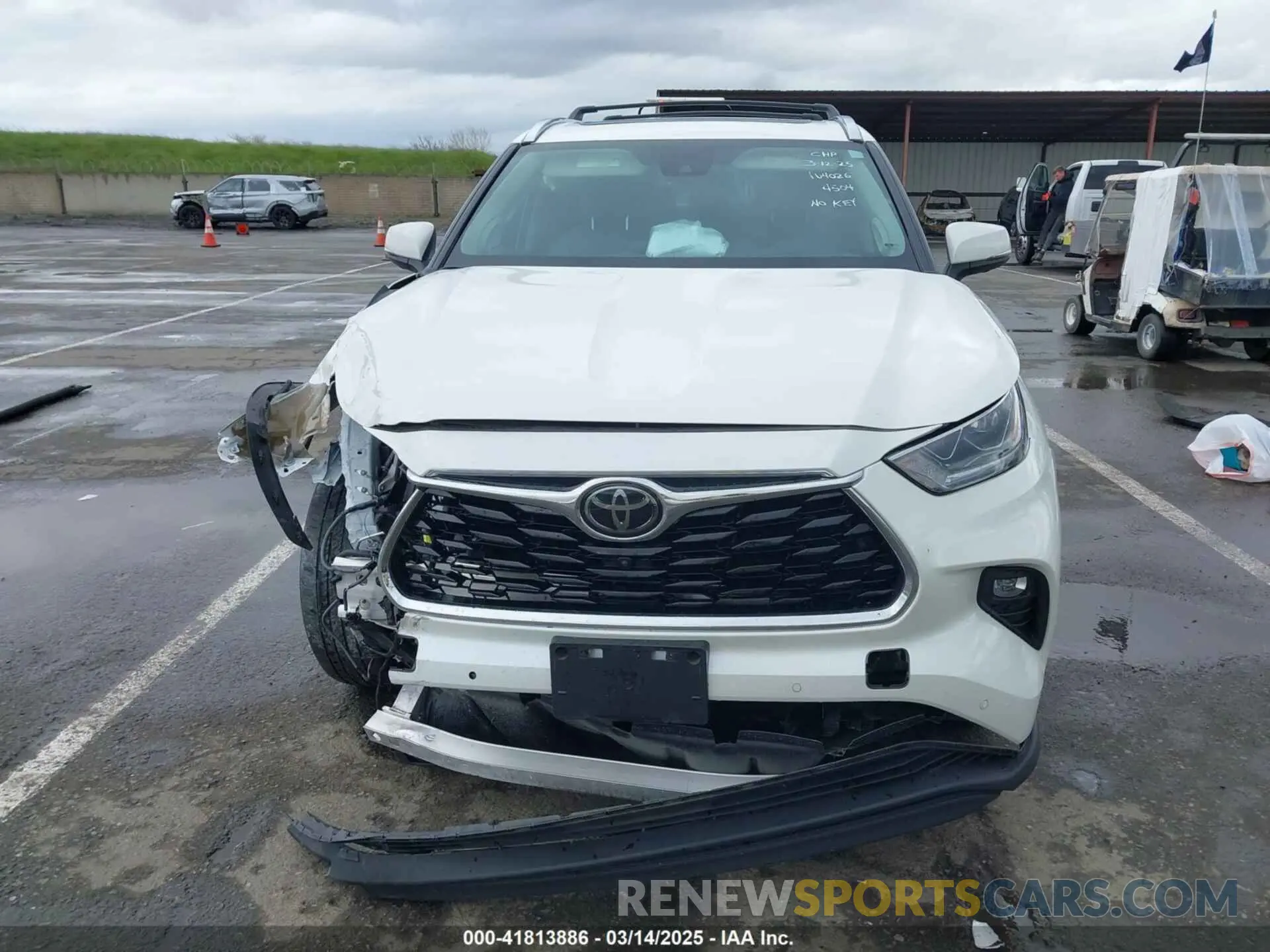 11 fotografías del automóvil dañado 5TDDZRBH4LS044504 TOYOTA HIGHLANDER 2020